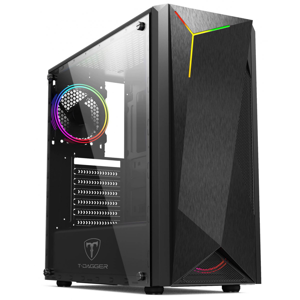 PC Gamer T-MOBA Python AMD Ryzen 5 PRO 4650GE / NVIDIA GeForce GT 1030 / DDR4 8GB / SSD 120GB