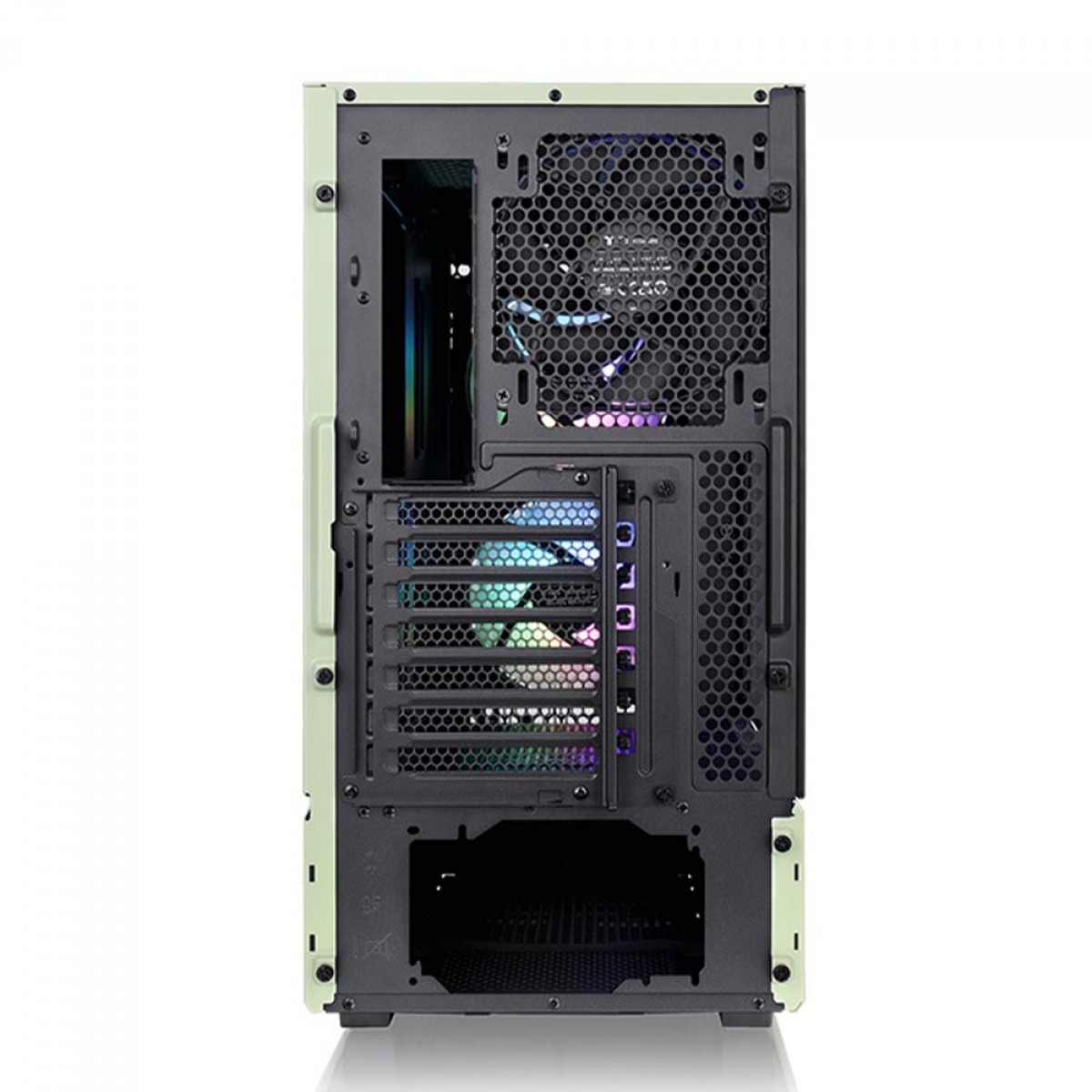 Gabinete Gamer Thermaltake Ceres 300 TG ARGB Matcha Green, Mid Tower, Vidro Temperado, E-ATX, Sem Fonte, Com 3 Fans, CA-1Y2-00MEWN-00