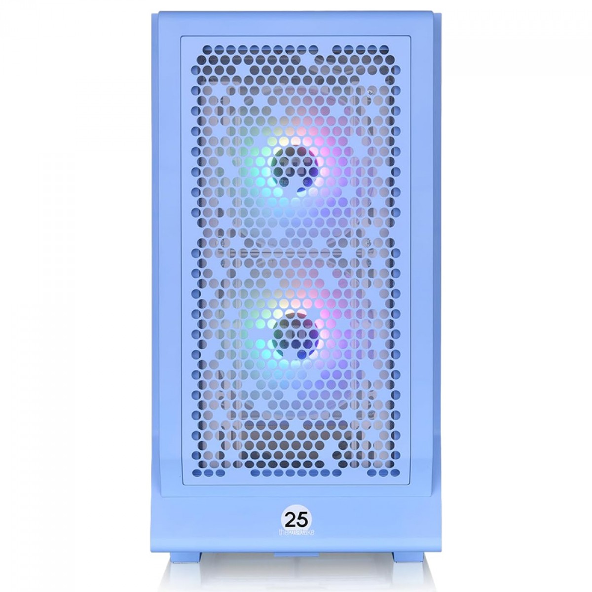 Gabinete Gamer Thermaltake Ceres 330 TG ARGB Hydrangea Blue, Mid Tower, E-ATX, Sem Fonte, Com 3 Fans, Azul, CA-1Y2-00MFWN-00
