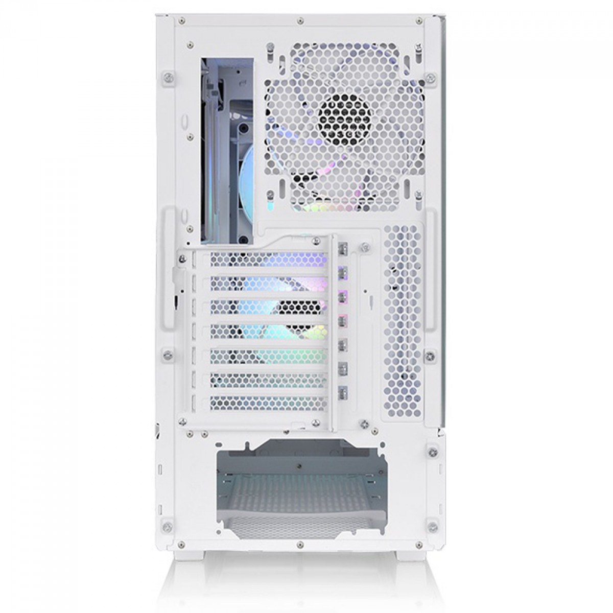 Gabinete Gamer Thermaltake Ceres 330 TG ARGB Snow, Mid Tower, E-ATX, Sem Fonte, Com 3 Fans, Branco, CA-1Y2-00M6WN-01