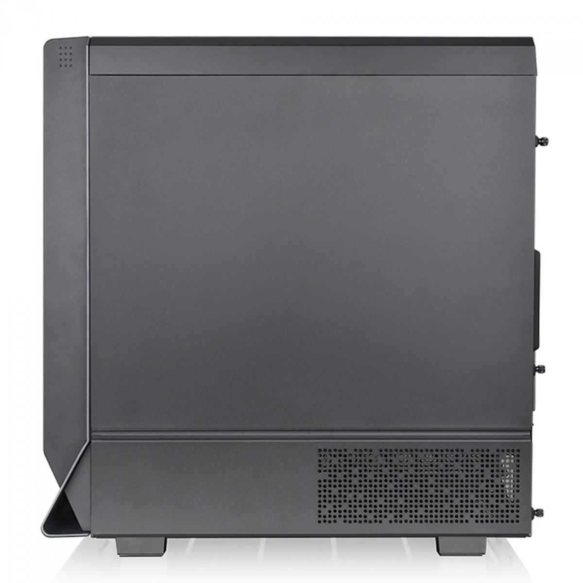 Gabinete Gamer Thermaltake Ceres 500 TG, ARGB, Mid Tower, Vidro Temperado, E-ATX, Black, Sem Fonte, Com 4 Fans, CA-1X5-00M1WN-00