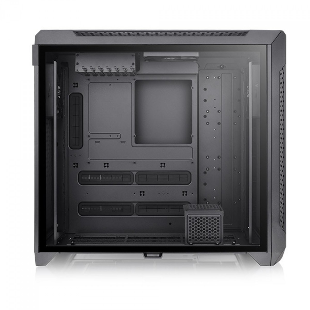 Gabinete Gamer Thermaltake CTE C750 Air, Preto, Full Tower, Vidro Temperado, E-ATX, Sem Fonte, Com 3 Fans, CA-1X6-00F1WN-00