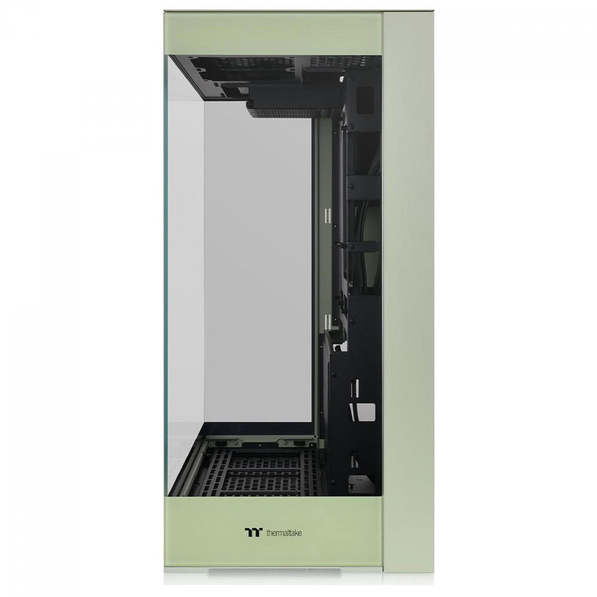 Gabinete Gamer Thermaltake CTE E550 TG Matcha Green, Mid Tower, Vidro Temperado, E-ATX, Sem Fonte, Sem Fans, Verde, CA-1Z8-00MEWN-00