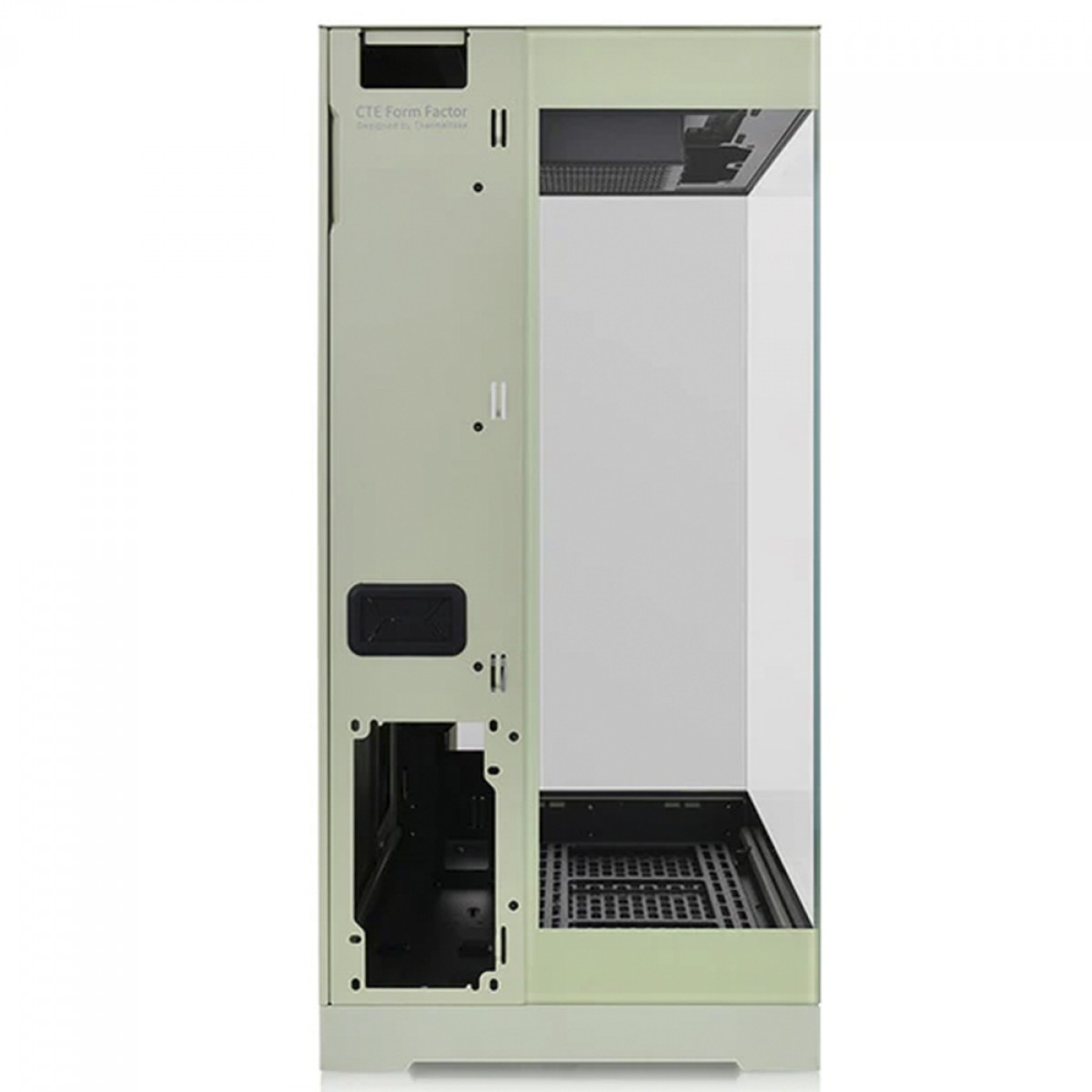 Gabinete Gamer Thermaltake CTE E550 TG Matcha Green, Mid Tower, Vidro Temperado, E-ATX, Sem Fonte, Sem Fans, Verde, CA-1Z8-00MEWN-00