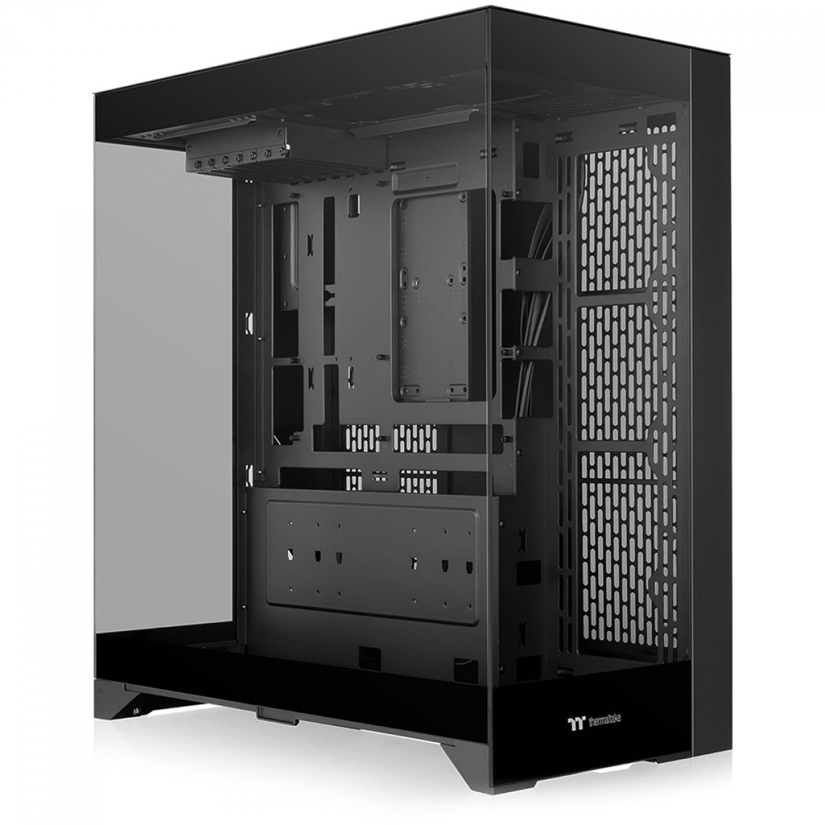 Gabinete Gamer Thermaltake CTE E550 TG, Mid Tower, Vidro Temperado, E-ATX, Sem Fonte, Sem Fans, Preto, CA-1Z8-00M1WN-00