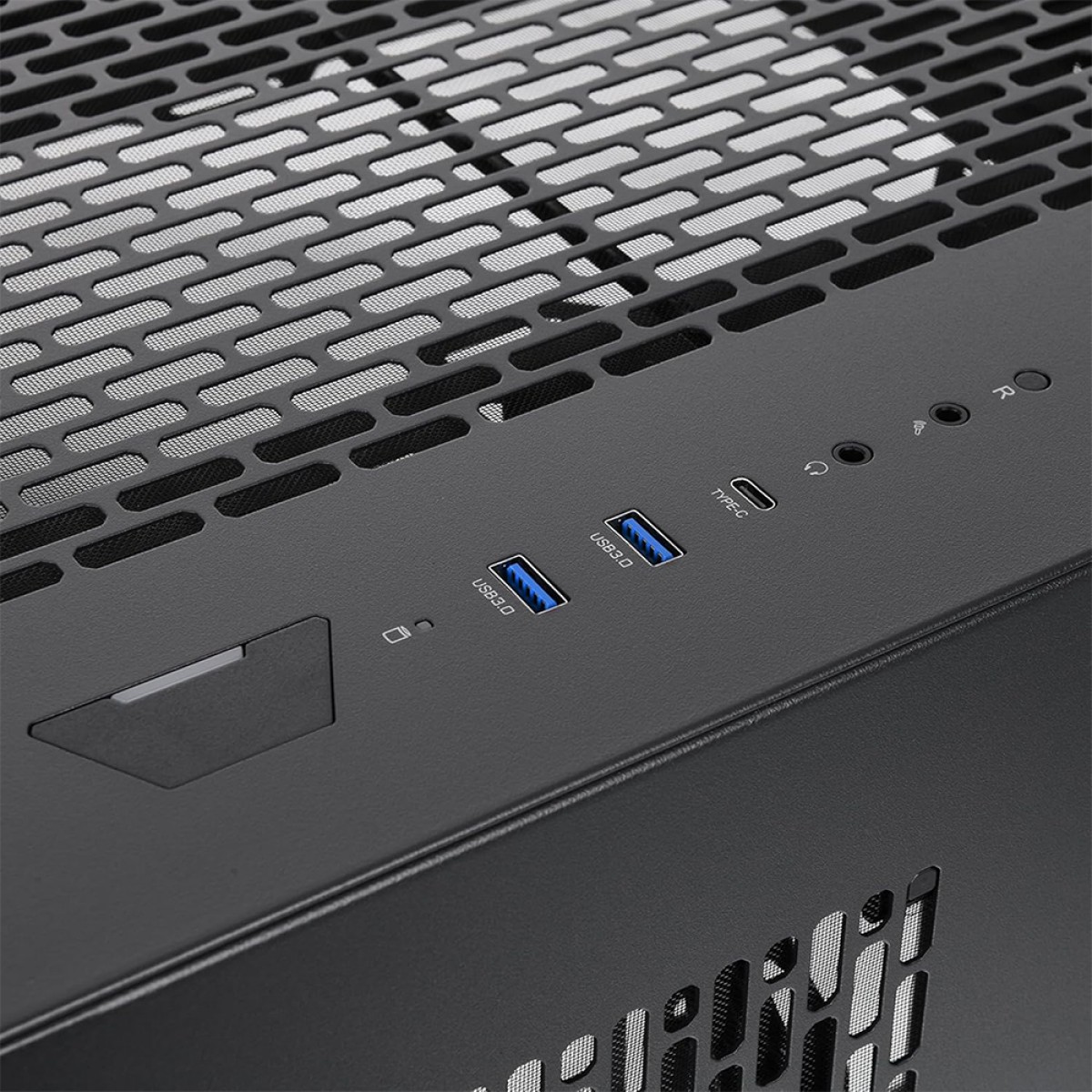 Gabinete Gamer Thermaltake CTE E550 TG, Mid Tower, Vidro Temperado, E-ATX, Sem Fonte, Sem Fans, Preto, CA-1Z8-00M1WN-00