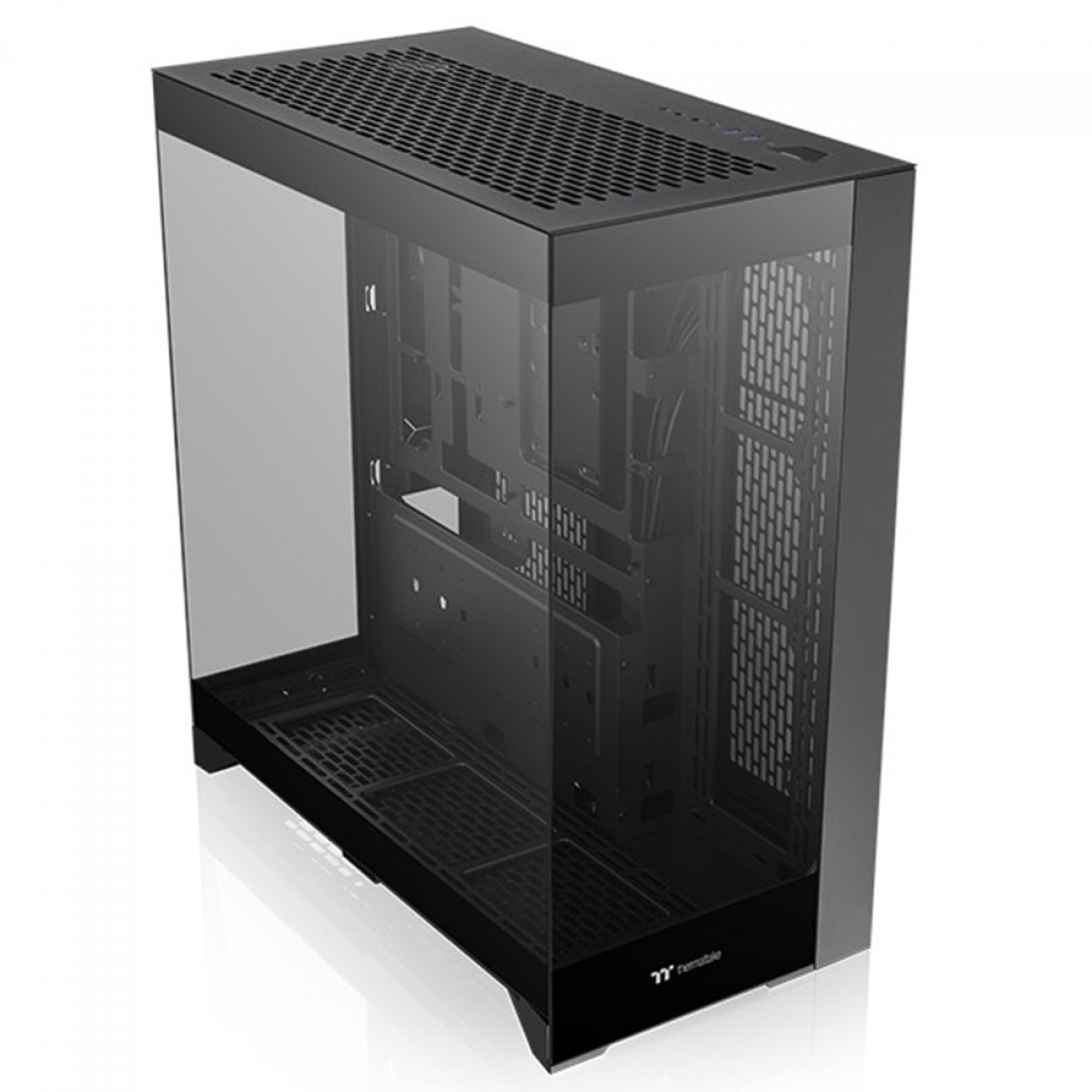 Gabinete Gamer Thermaltake CTE E550 TG, Mid Tower, Vidro Temperado, E-ATX, Sem Fonte, Sem Fans, Preto, CA-1Z8-00M1WN-00