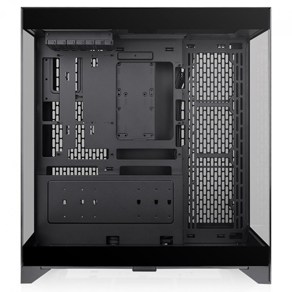 Gabinete Gamer Thermaltake CTE E550 TG, Mid Tower, Vidro Temperado, E-ATX, Sem Fonte, Sem Fans, Preto, CA-1Z8-00M1WN-00