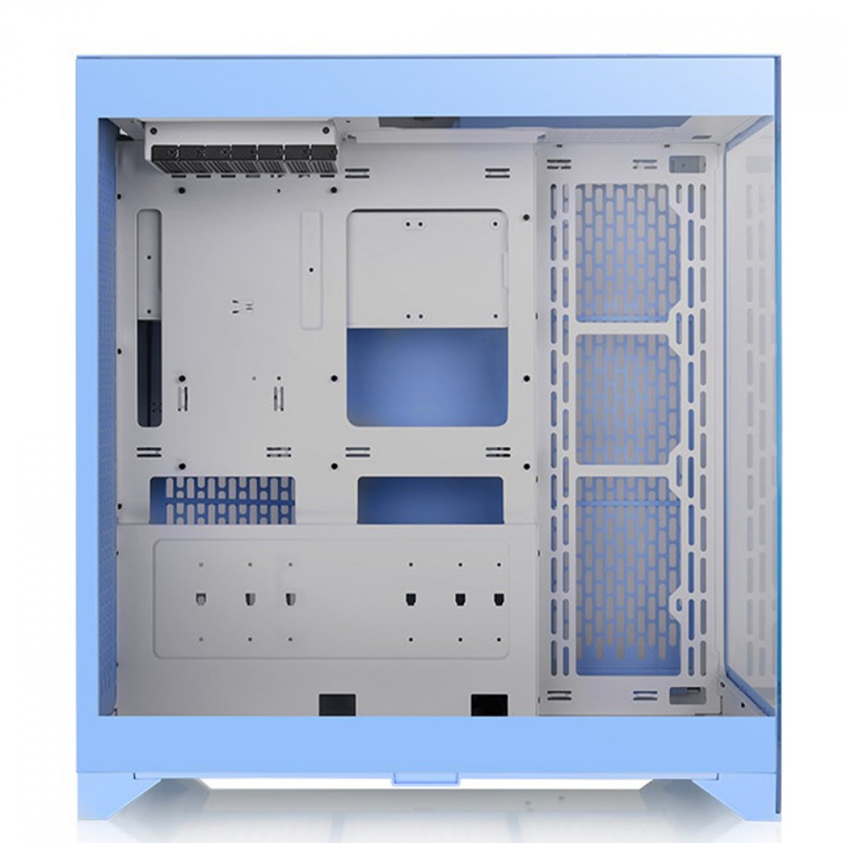 Gabinete Gamer Thermaltake CTE E600 MX Hydrangea, Mid Tower, Vidro Temperado, E-ATX, Sem Fonte, Sem Fans, Blue, CA-1Y3-00MFWN-00