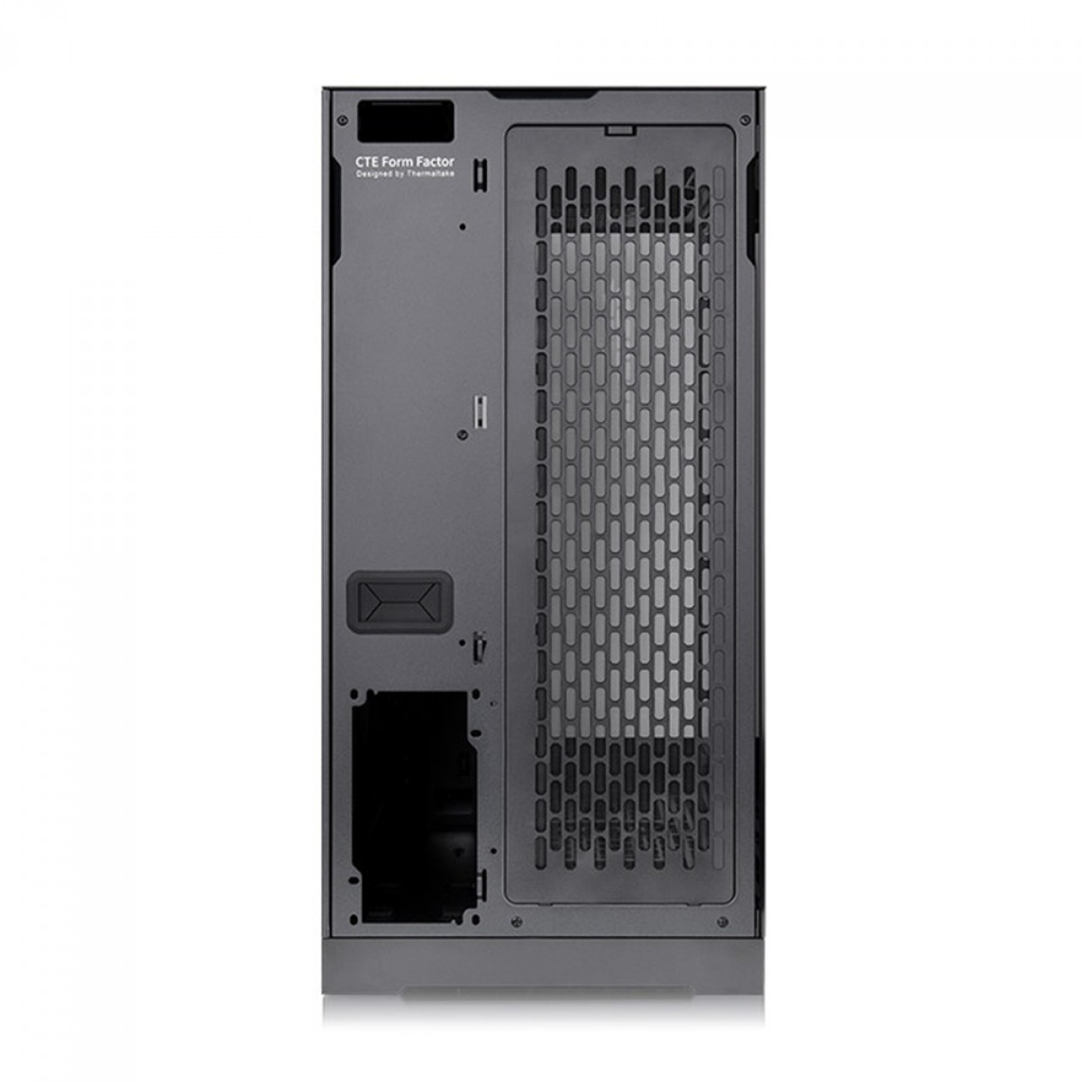 Gabinete Gamer Thermaltake CTE E600 MX, Mid Tower, Vidro Temperado, E-ATX, Sem Fonte, Sem Fans, Black, CA-1Y3-00M1WN-00