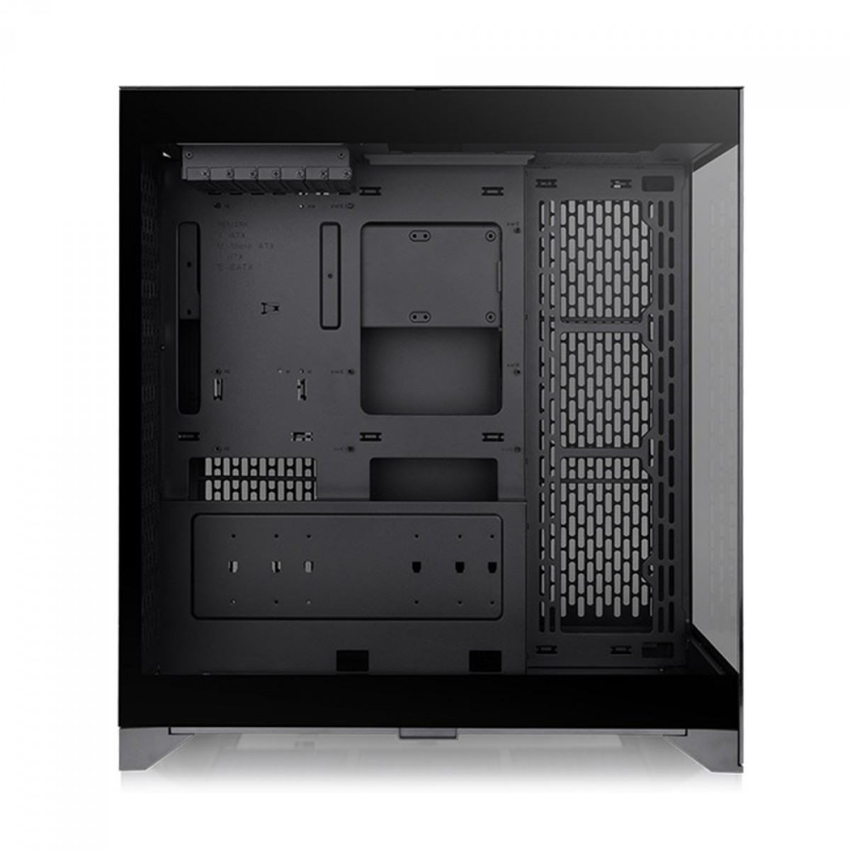 Gabinete Gamer Thermaltake CTE E600 MX, Mid Tower, Vidro Temperado, E-ATX, Sem Fonte, Sem Fans, Black, CA-1Y3-00M1WN-00