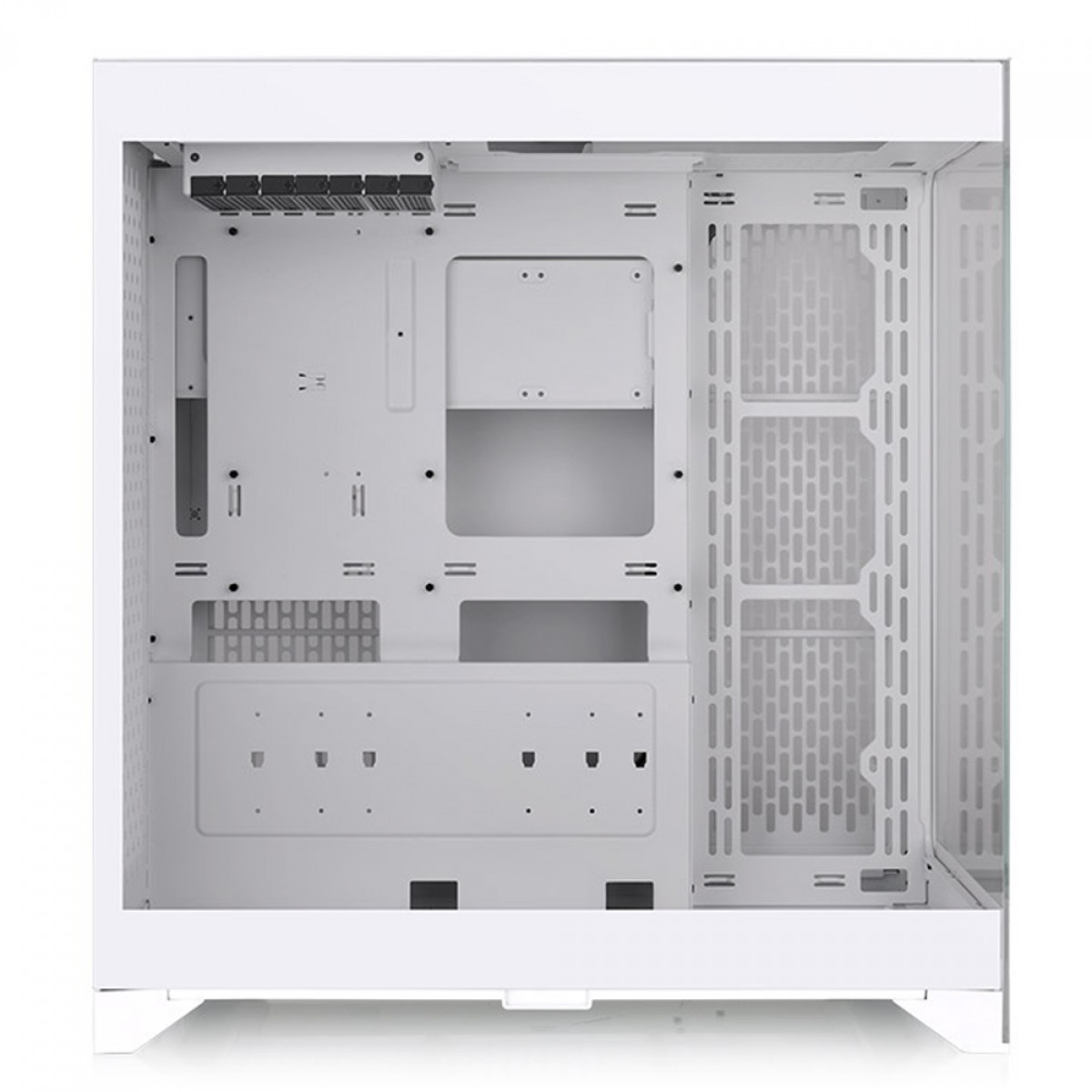 Gabinete Gamer Thermaltake CTE E600 MX SNOW, Mid Tower, Vidro Temperado, E-ATX, Sem Fonte, Sem Fans, White, CA-1Y3-00M6WN-00