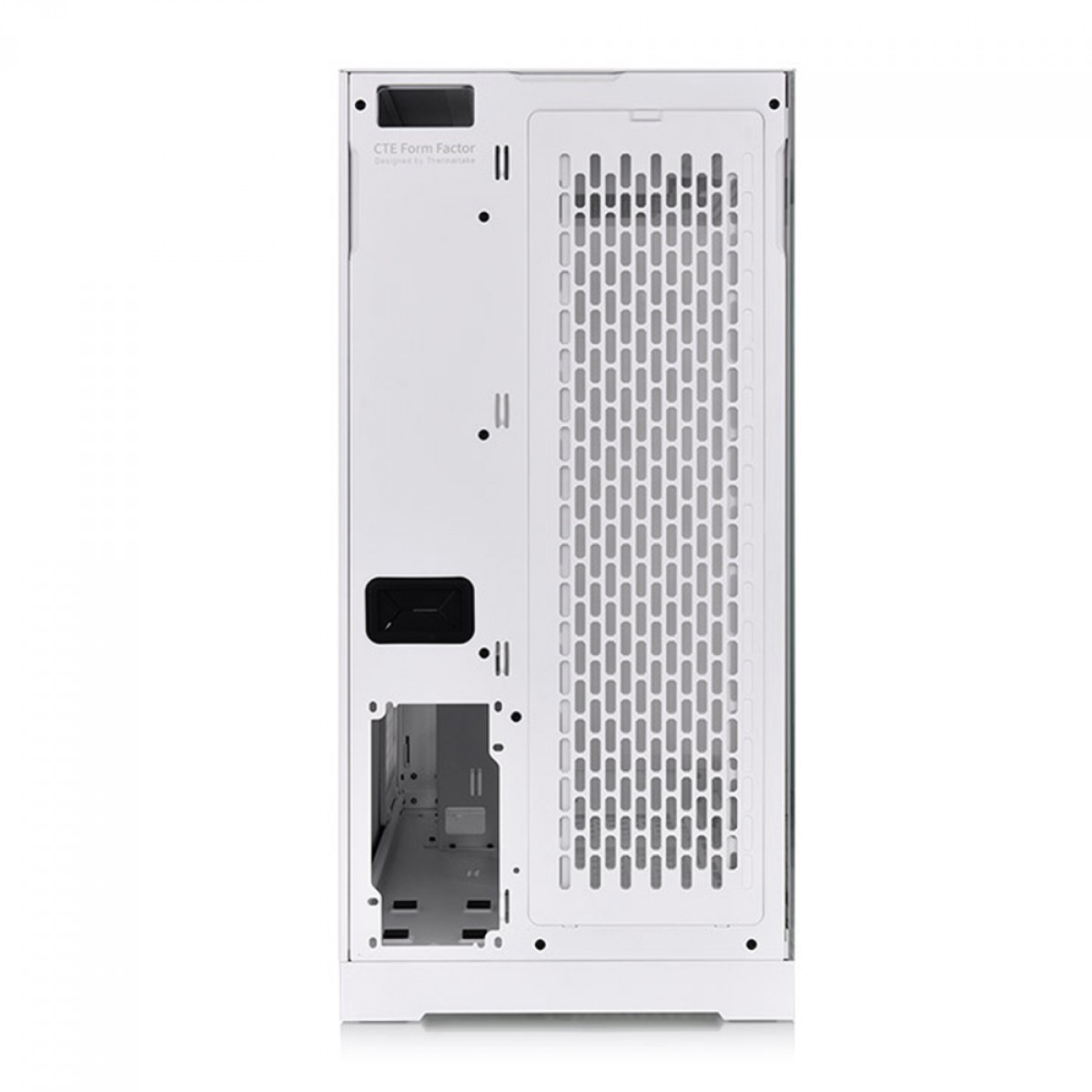 Gabinete Gamer Thermaltake CTE E600 MX SNOW, Mid Tower, Vidro Temperado, E-ATX, Sem Fonte, Sem Fans, White, CA-1Y3-00M6WN-00