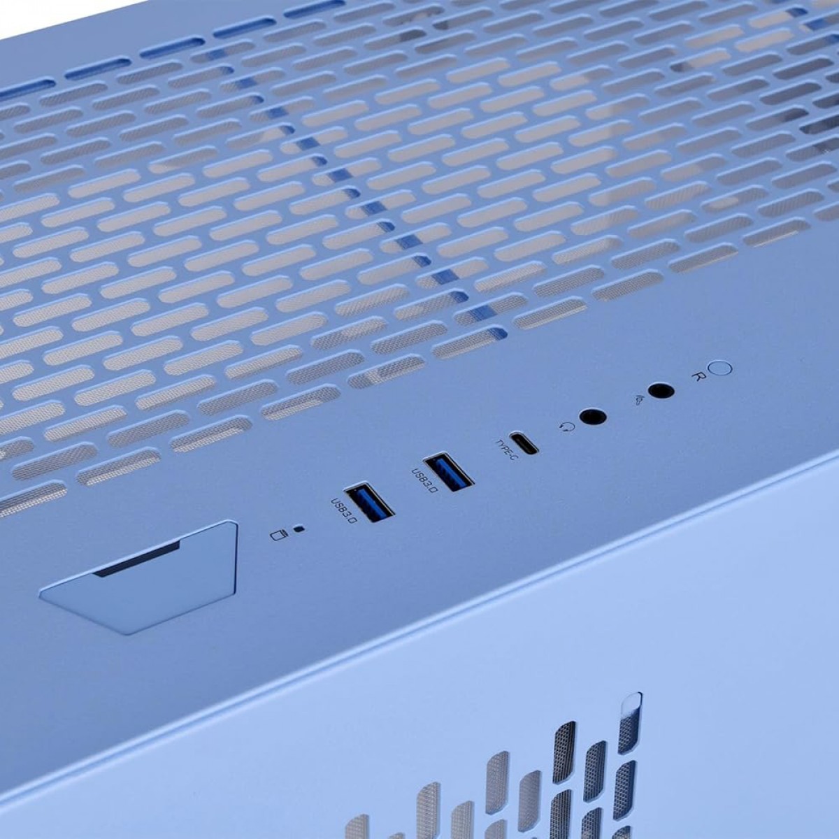 Gabinete Gamer Thermaltake CTE E660 MX Hydrangea Blue, Mid Tower, Vidro Temperado, E-ATX, Sem Fonte, Sem Fans, Azul, CA-1Y3-00MFWN-01