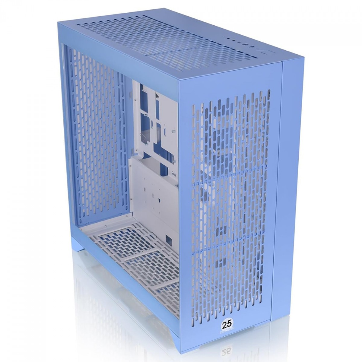 Gabinete Gamer Thermaltake CTE E660 MX Hydrangea Blue, Mid Tower, Vidro Temperado, E-ATX, Sem Fonte, Sem Fans, Azul, CA-1Y3-00MFWN-01