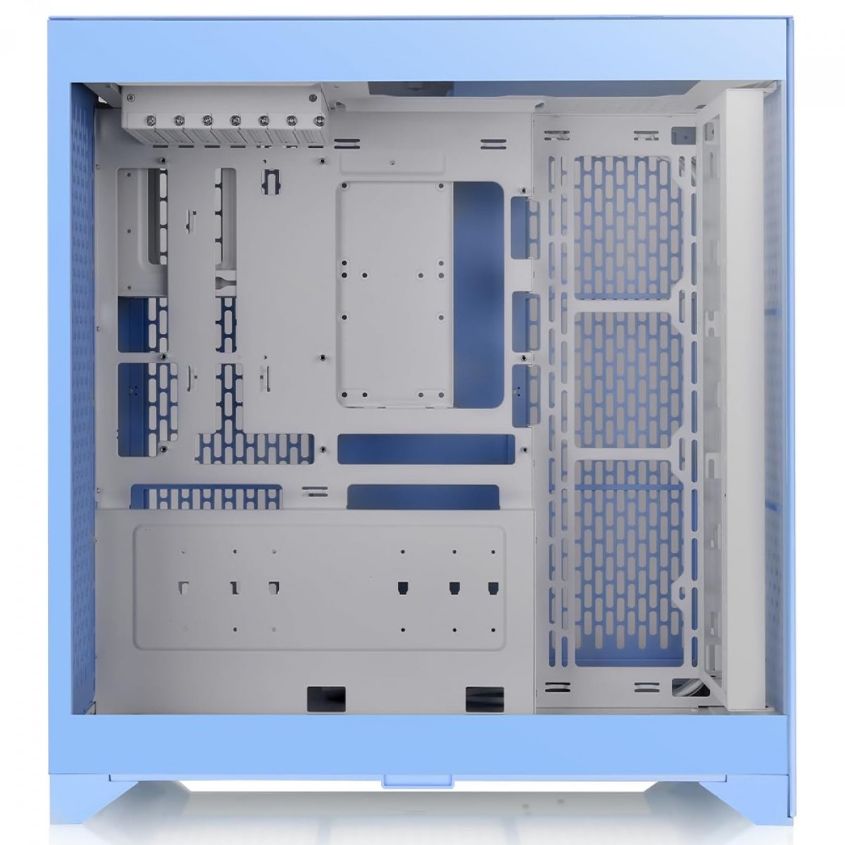 Gabinete Gamer Thermaltake CTE E660 MX Hydrangea Blue, Mid Tower, Vidro Temperado, E-ATX, Sem Fonte, Sem Fans, Azul, CA-1Y3-00MFWN-01