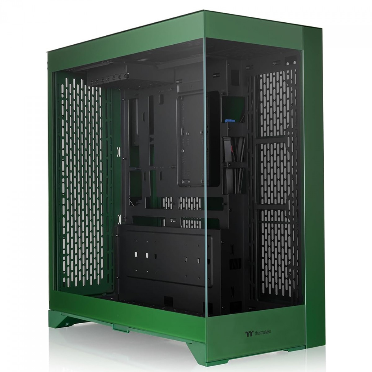 Gabinete Gamer Thermaltake CTE E660 MX Racing Green, Mid Tower, Vidro Temperado, E-ATX, Sem Fonte, Sem Fans, Verde, CA-1Y3-00MCWN-01