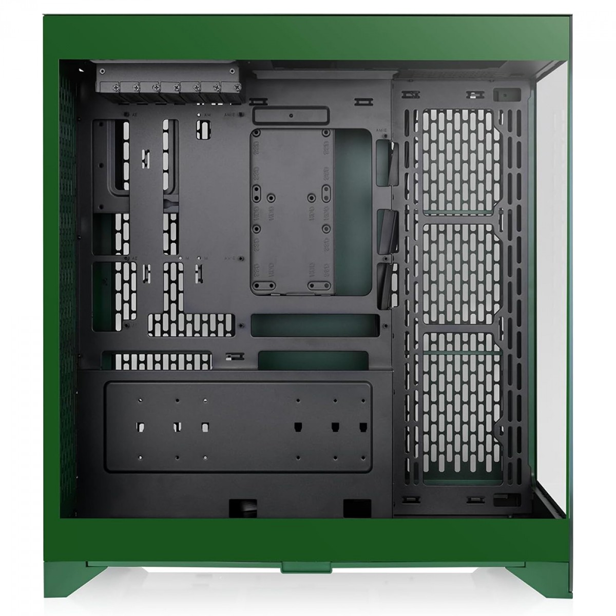 Gabinete Gamer Thermaltake CTE E660 MX Racing Green, Mid Tower, Vidro Temperado, E-ATX, Sem Fonte, Sem Fans, Verde, CA-1Y3-00MCWN-01