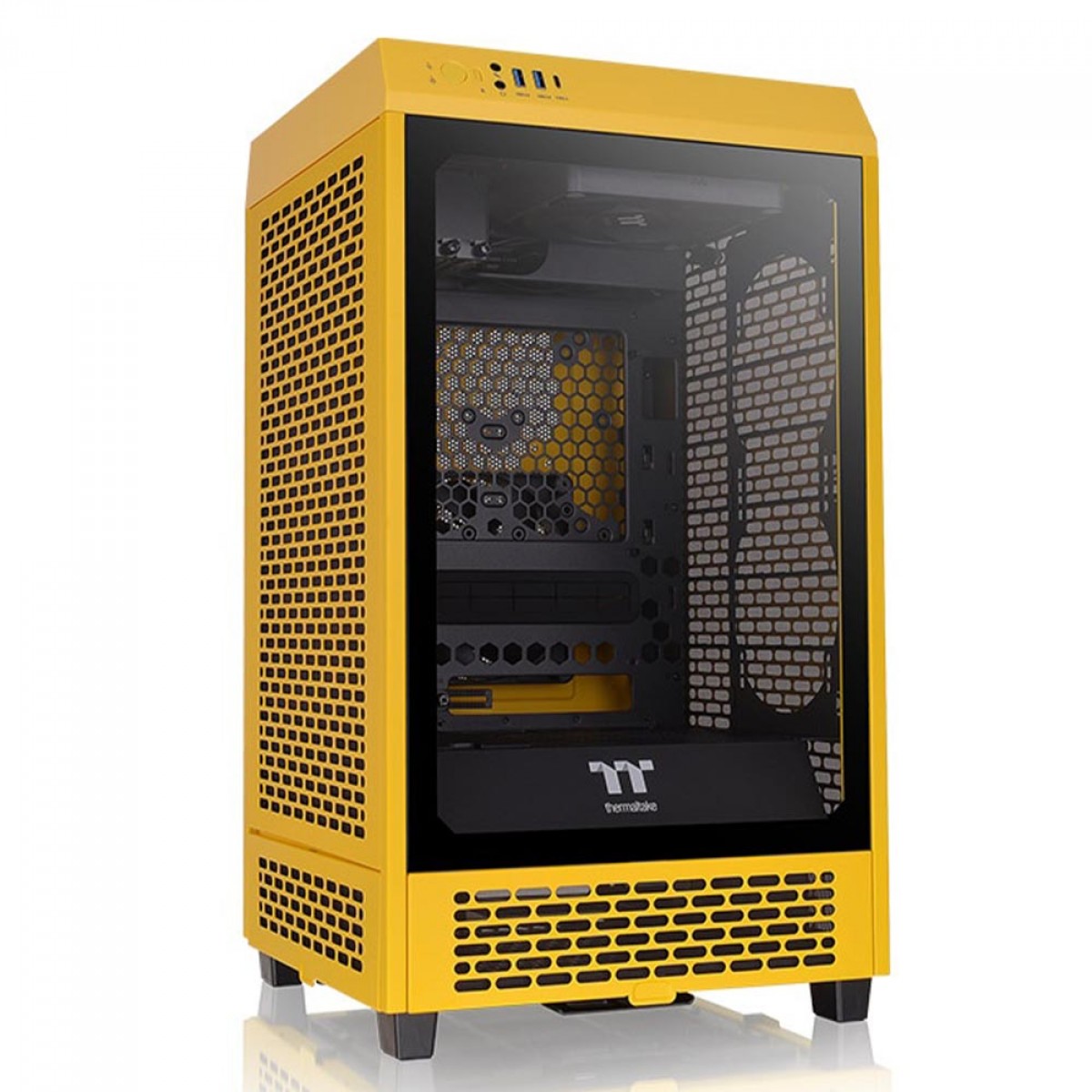 Gabinete Gamer Thermaltake The Tower 200 Bumblebee, Mini
