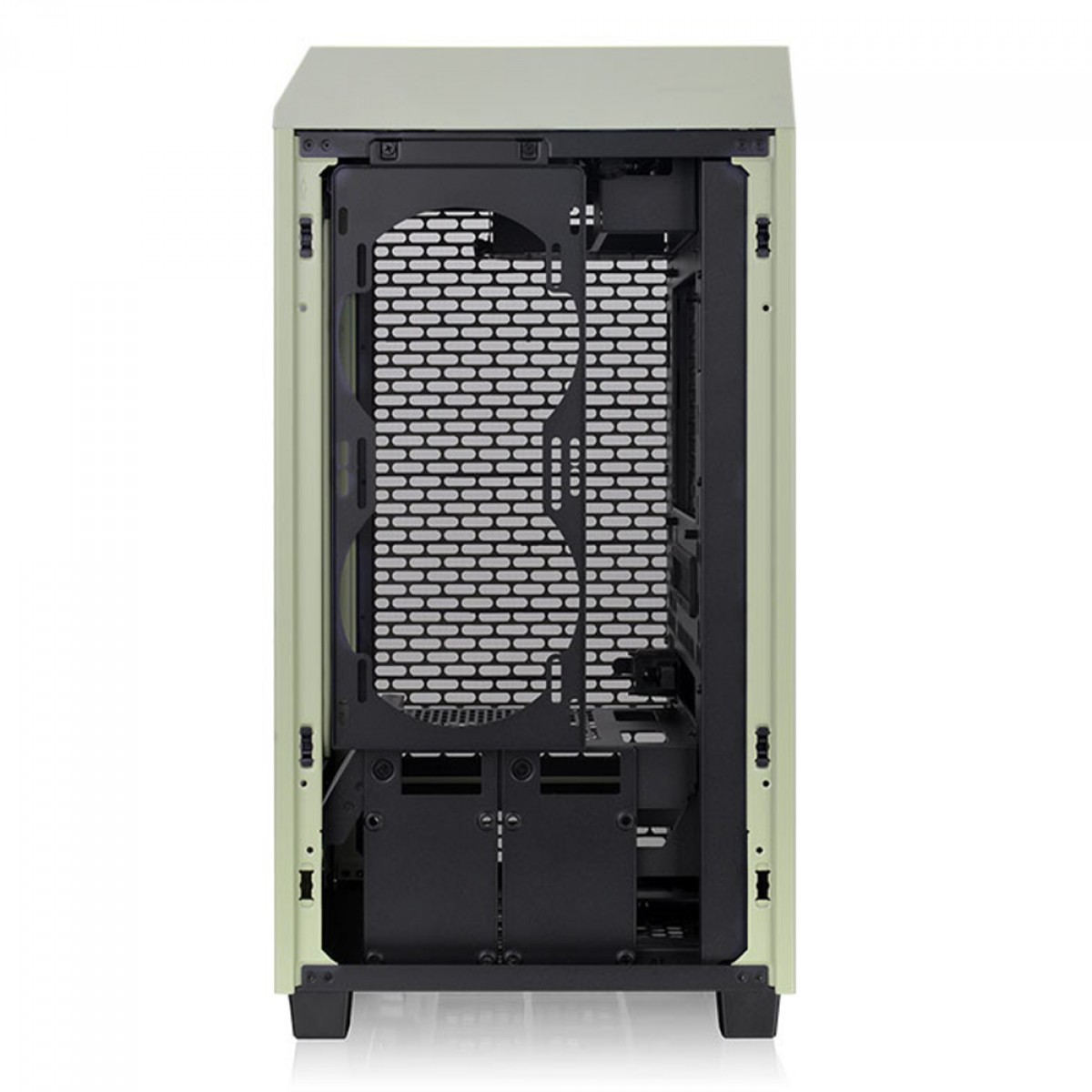 Gabinete Gamer Thermaltake The Tower 200 Matcha Green, Mini Tower, Vidro Temperado, Mini-ITX, Sem Fonte, Com 2 Fans, CA-1X9-00SEWN-00