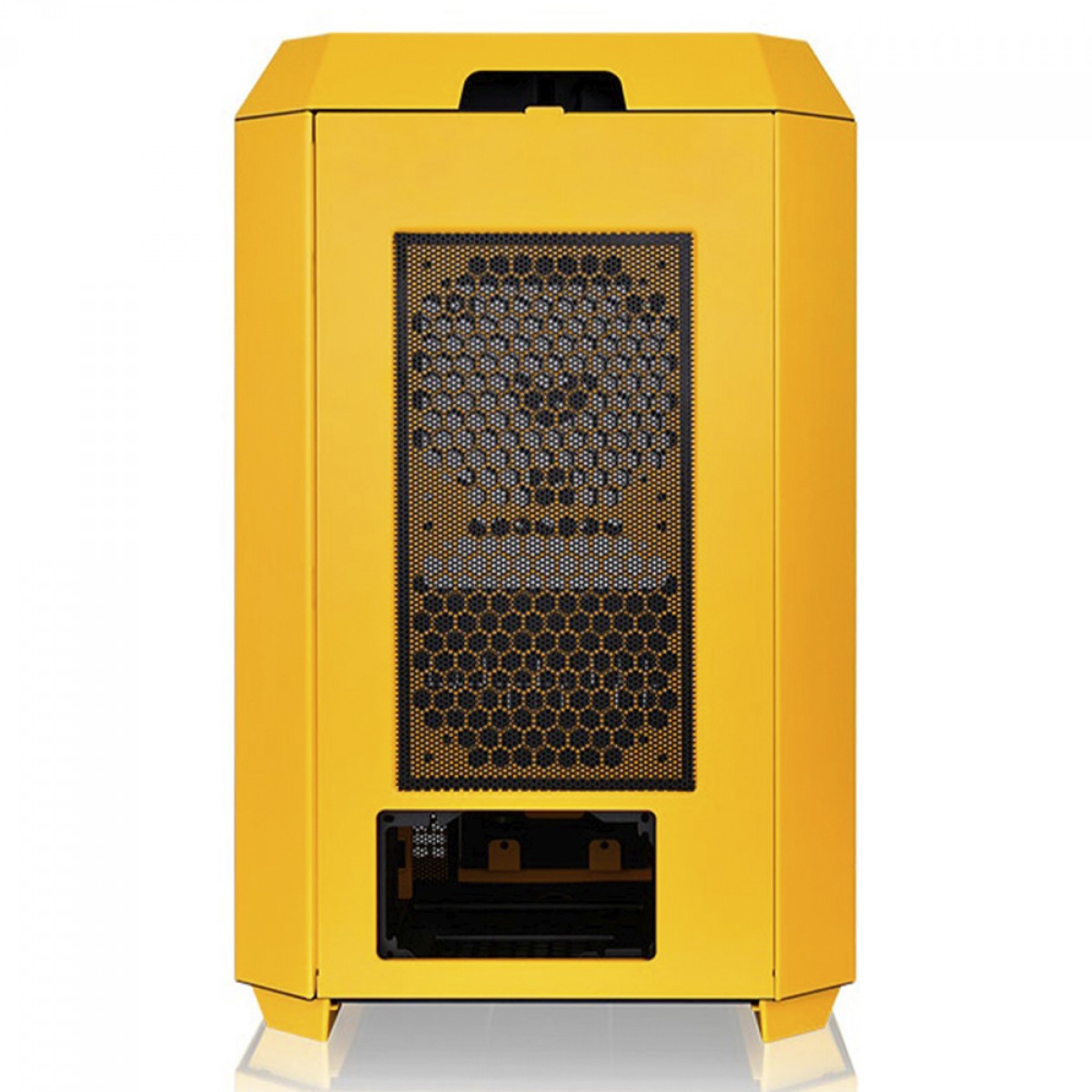 Gabinete Gamer Thermaltake The Tower 300 Bumblebee, Micro Tower, Vidro Temperado, mATX, Sem Fonte, Com 2 Fans, Amarelo, CA-1Y4-00S4WN-00