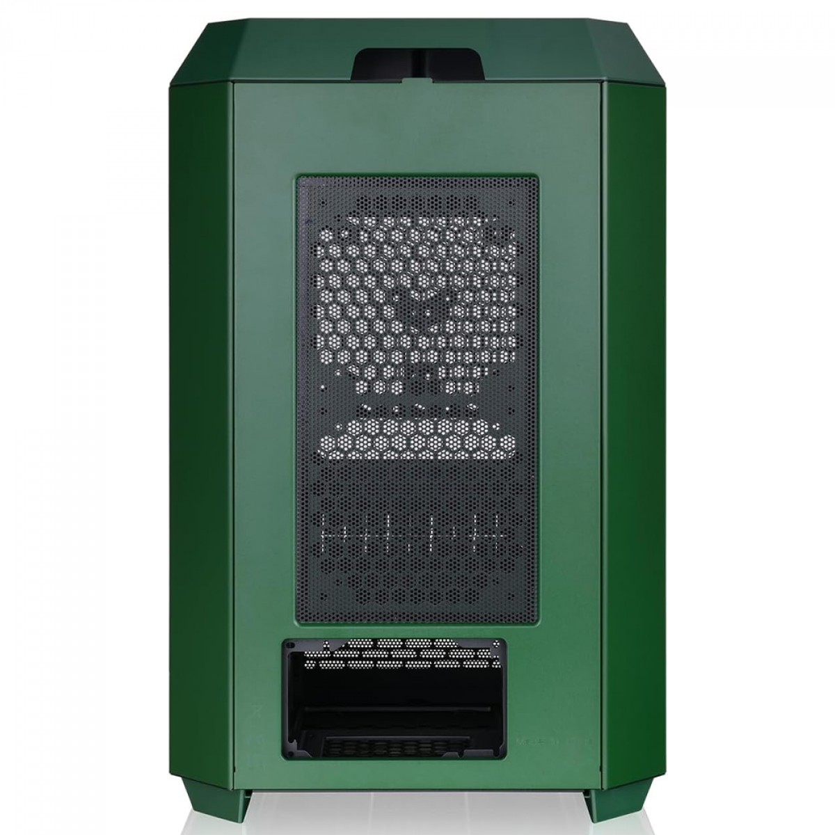 Gabinete Gamer Thermaltake The Tower 300 Racing Green, Micro Tower, Vidro Temperado, mATX, Sem Fonte, Com 2 Fans, Verde, CA-1Y4-00SCWN-00