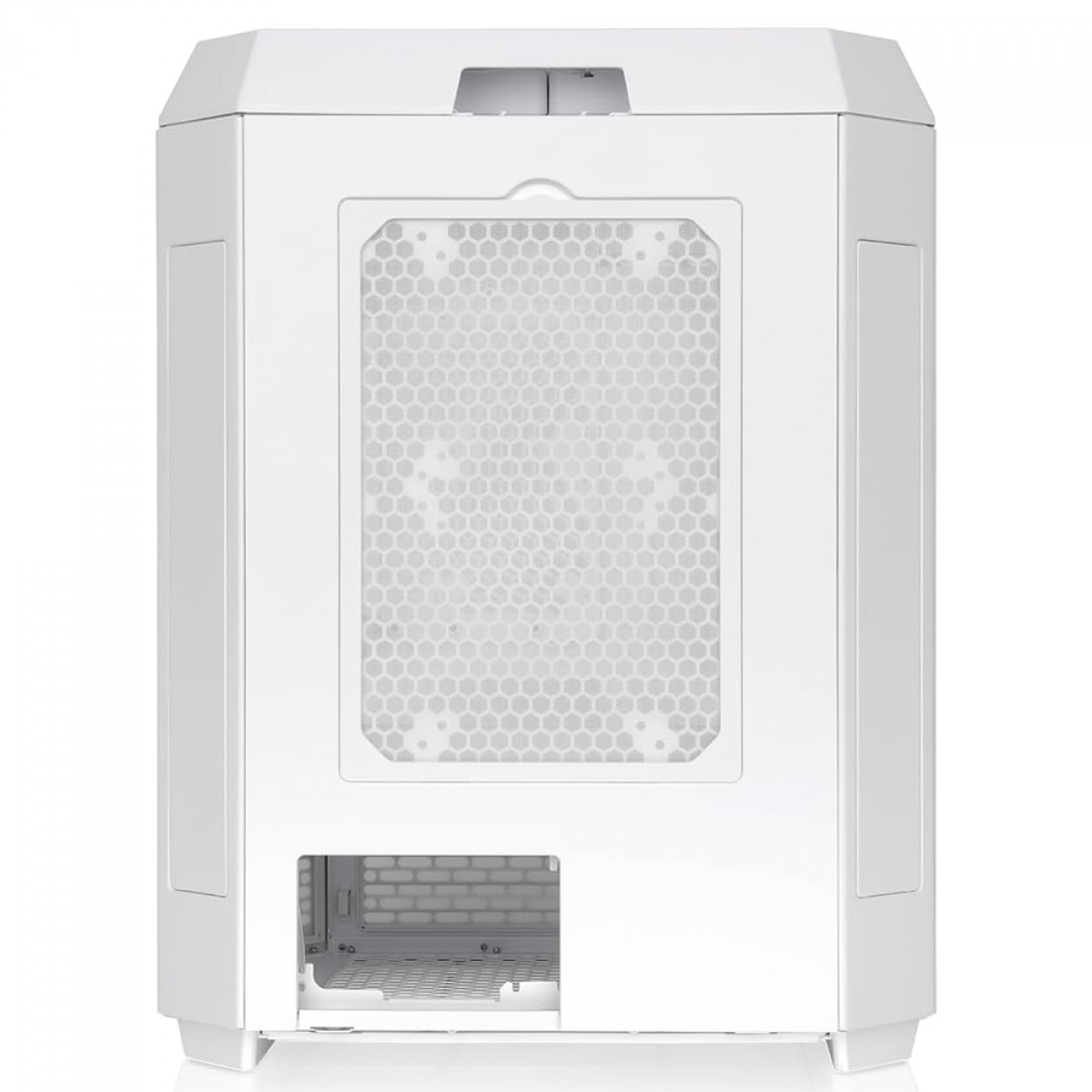 Gabinete Gamer Thermaltake The Tower 600 Snow, Mid Tower, Vidro Temperado, ATX, Sem Fonte, Com 2 Fans, Branco, CA-1Z1-00M6WN-00
