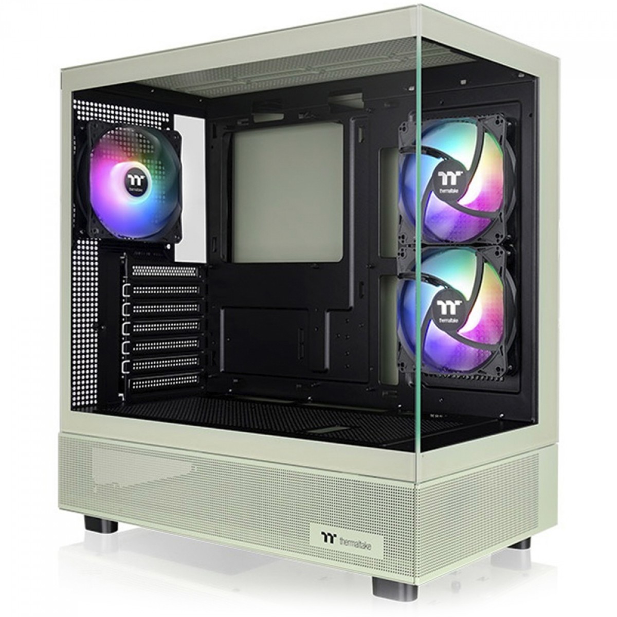 Gabinete Gamer Thermaltake View Tg Argb Plus Matcha Green Mid Tower Vidro Temperado Eatx