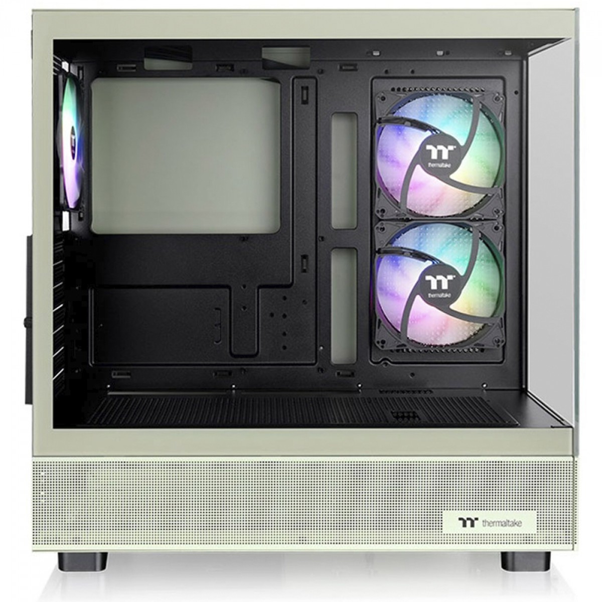 Gabinete Gamer Thermaltake View 270 TG ARGB Plus Matcha Green, Mid Tower, Vidro Temperado, EATX, Com 3 Fans, Verde, CA-1Y7-00MEWN-01