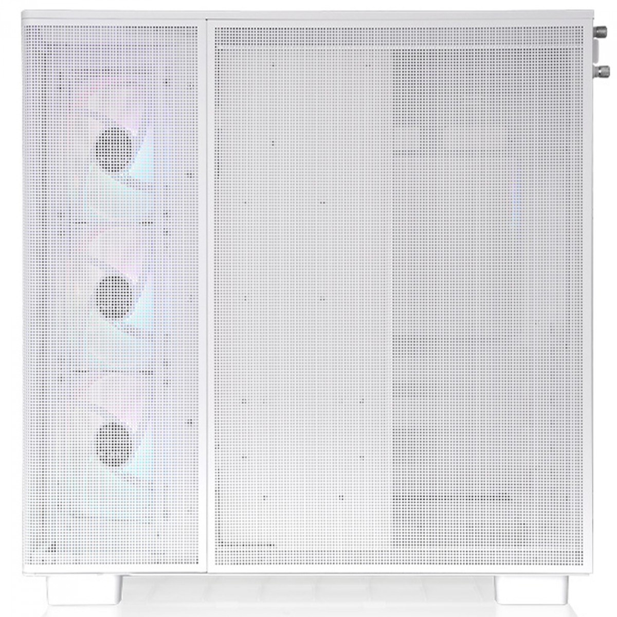 Gabinete Gamer Thermaltake View 380 XL TG Snow, ARGB, Mid Tower, Vidro Temperado, ATX, Sem Fonte, Com 4 Fans, Branco, CA-11E-00M6WN-00