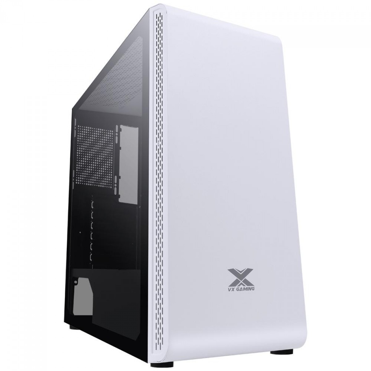 Gabinete Gamer Vinik Vx Gaming Vaux, Mid Tower, Vidro Temperado, White ...