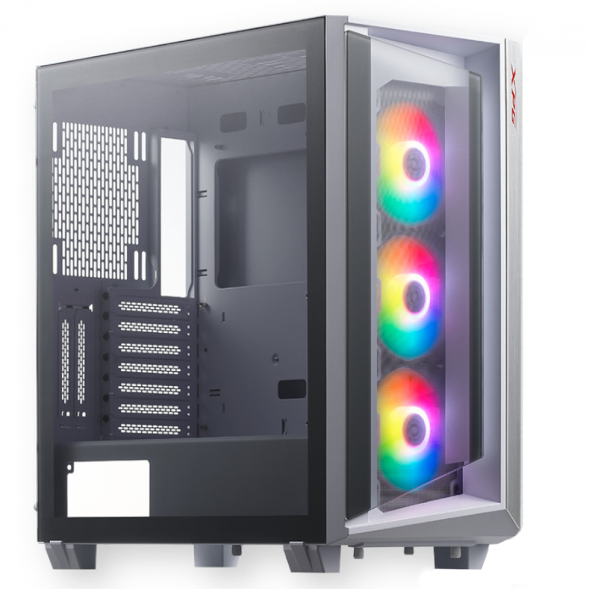 Gabinete Gamer Xpg Cruiser Aluminum Frame Mid Tower Vidro Temperado