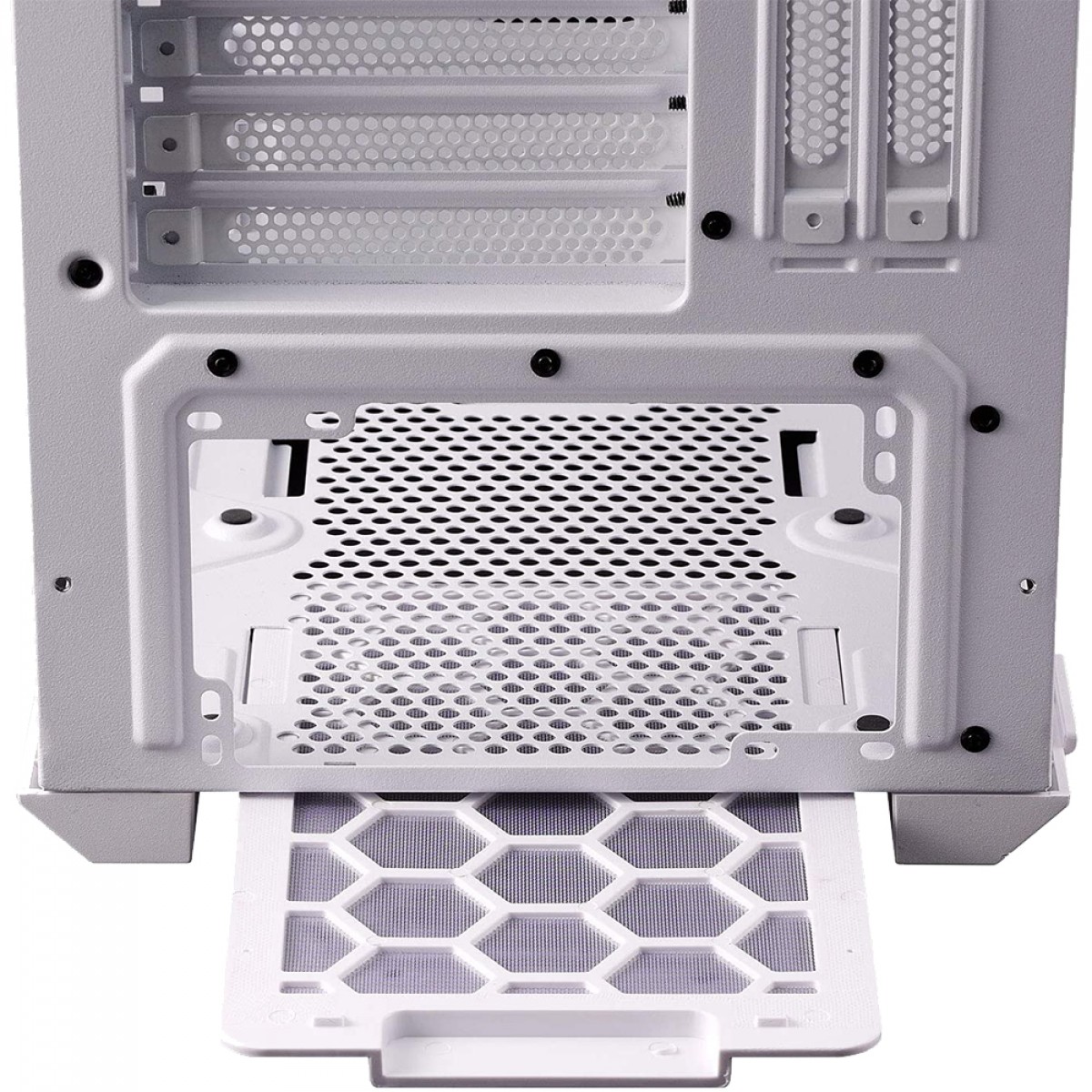 Gabinete Gamer XPG Defender Pro, Mid Tower, Vidro Temperado, White, Sem Fonte, 3x Fans, RGB, DEFENDER PRO-WHCWW