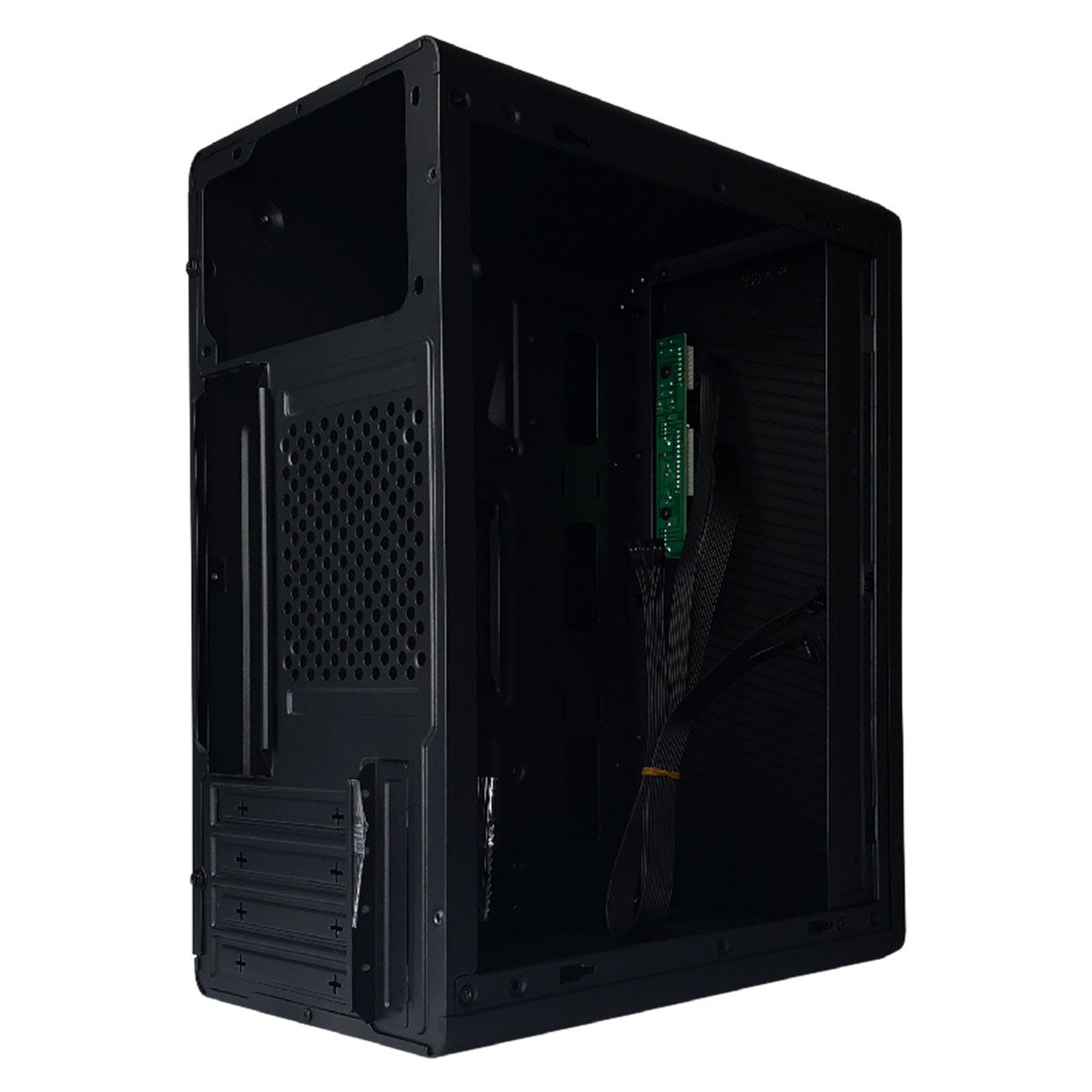 Gabinete Office Hayom GB1752, MATX, Sem Fonte, Sem Fans, Preto
