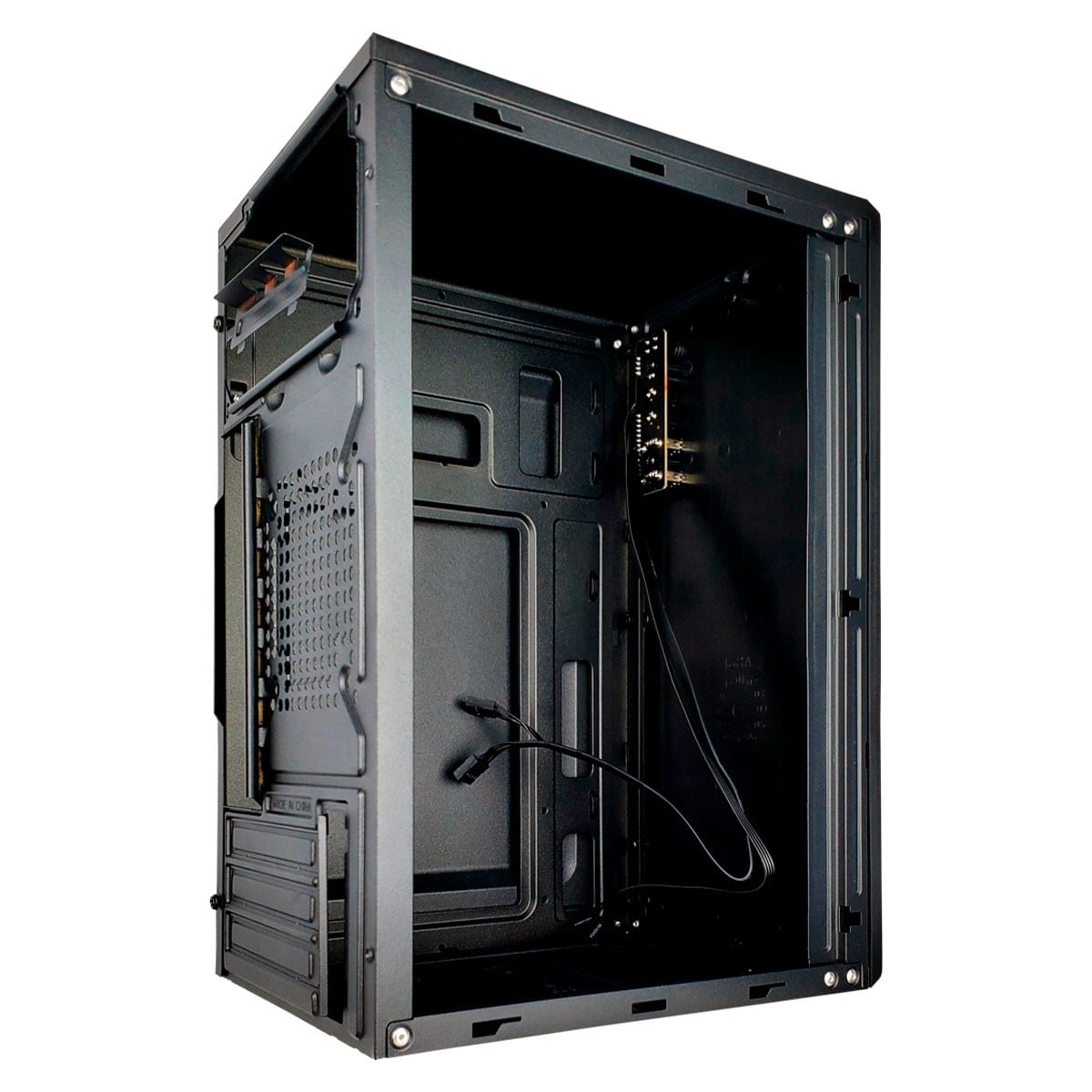 Gabinete Office Hayom GB1755, Mini Tower, M-ATX, Sem Fonte, Sem Fan, Preto