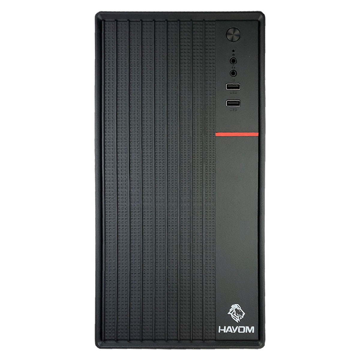 Gabinete Office Hayom GB1755, Mini Tower, M-ATX, Sem Fonte, Sem Fan, Preto