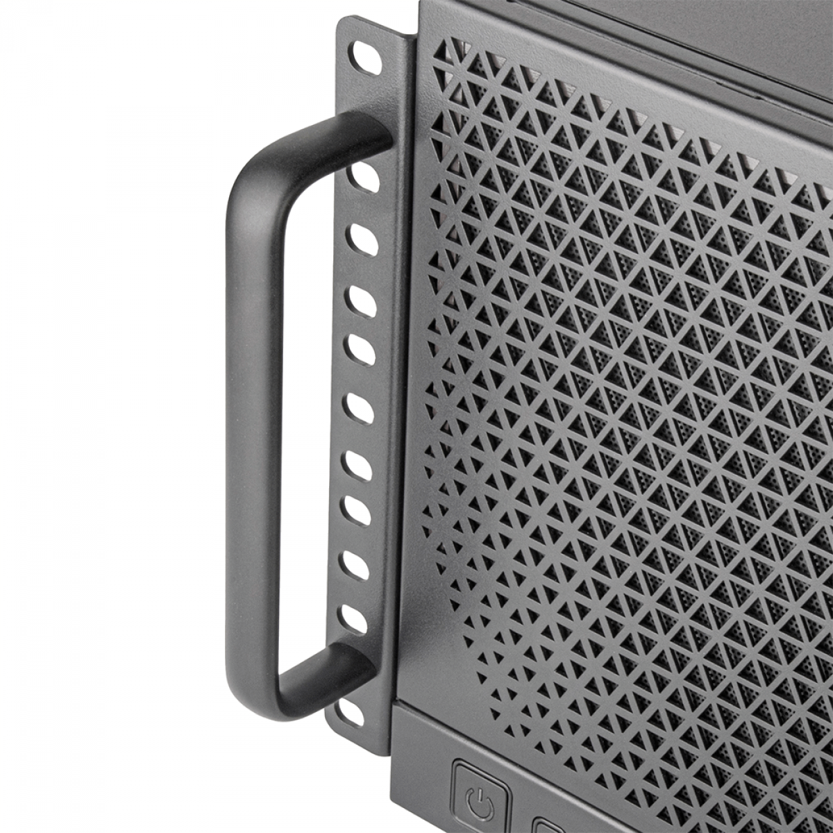 Gabinete para Servidor SilverStone RM51, Mid Tower, ATX, Sem Fonte, Com 2 Fans, Black