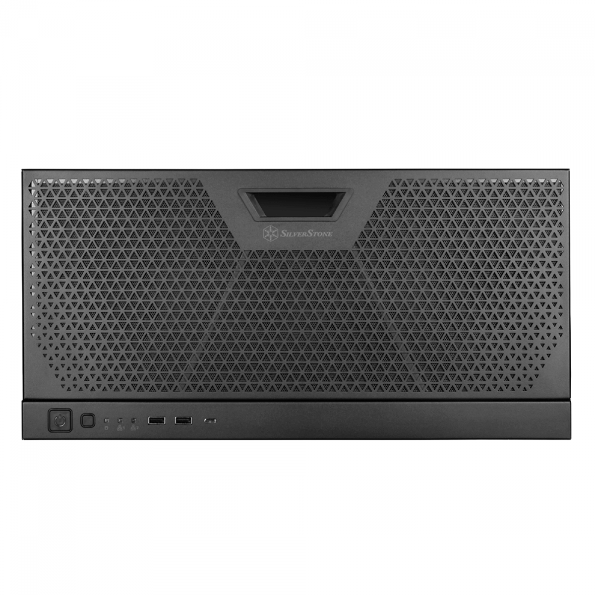 Gabinete para Servidor SilverStone RM51, Mid Tower, ATX, Sem Fonte, Com 2 Fans, Black