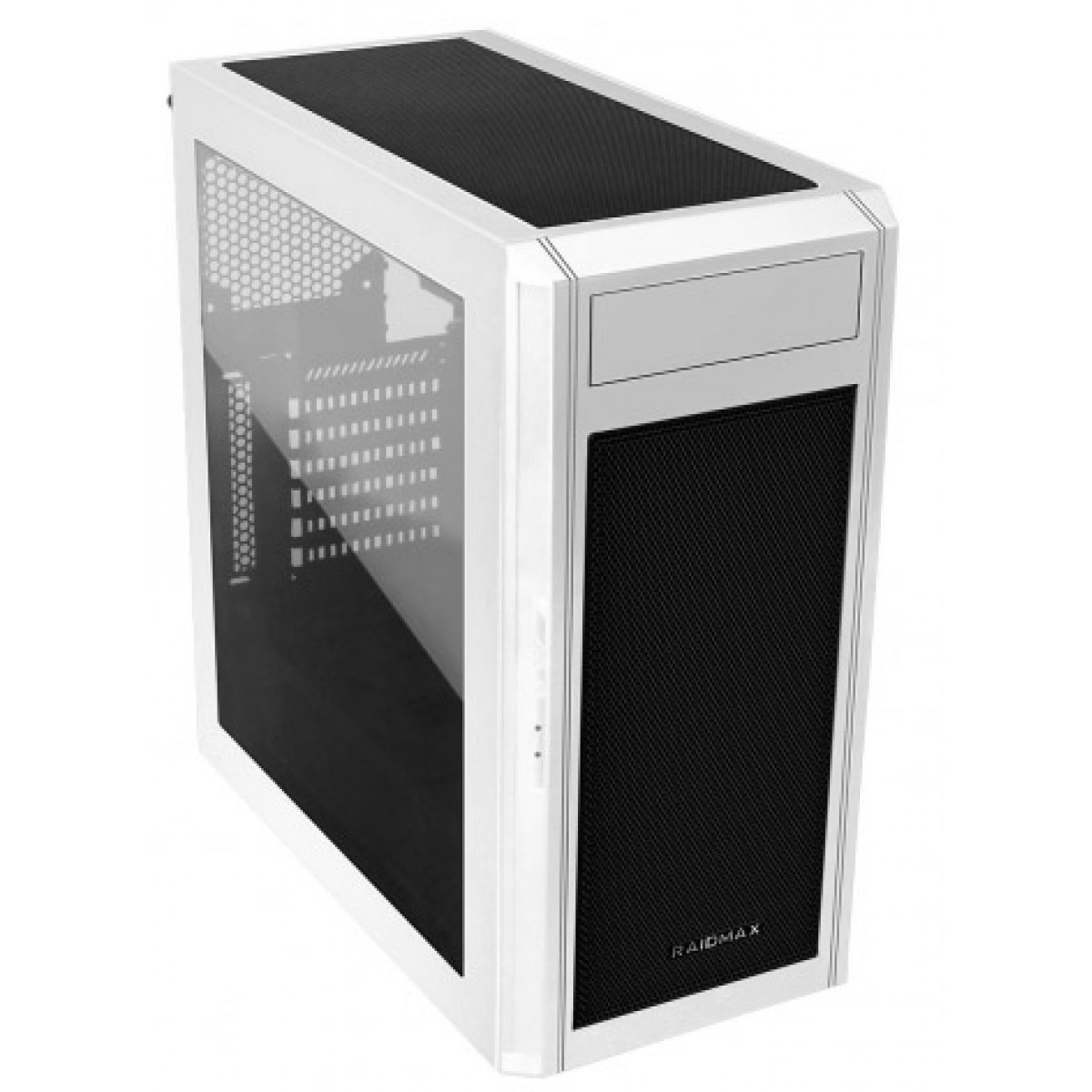 Gabinete RaidMax Alpha Lite A15SWW C/janela Mid Tower Branco S/fonte