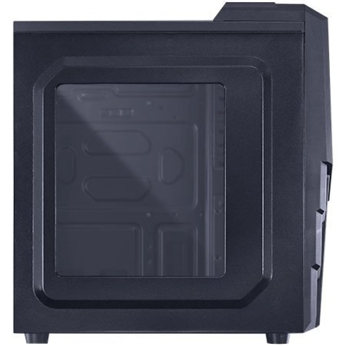 Gabinete Vinik Gamer Eruption V2 Window Mid Tower Preto Sem Fonte 