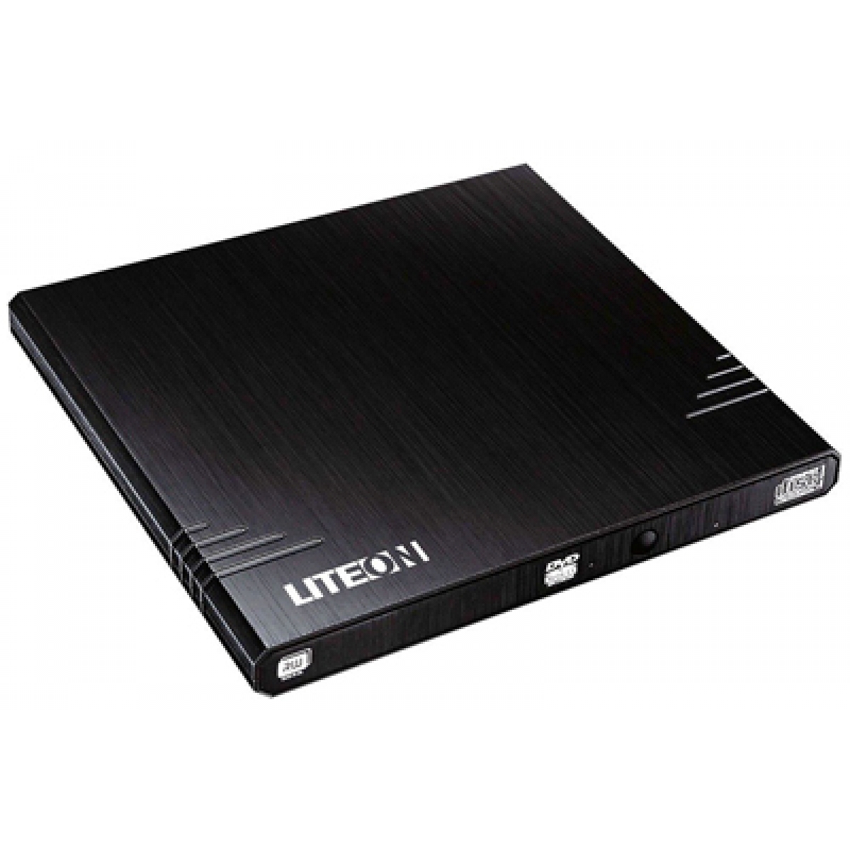 Gravador DVD Lite-On Externo Slim EBAU108 Preto