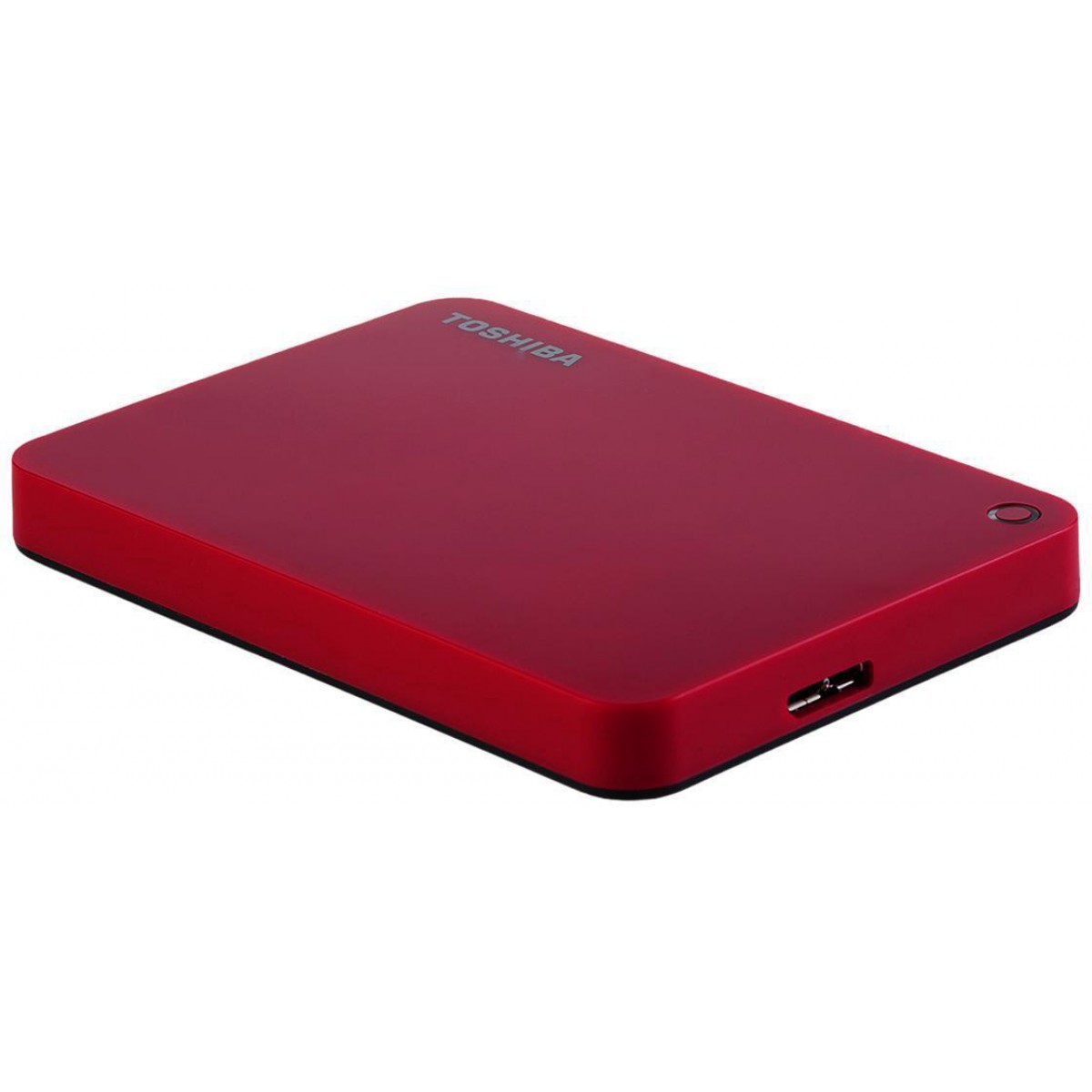 HD Externo Portátil Toshiba Canvio Advance 2TB, USB 3.0, Vermelho, HDTC920XR3AA