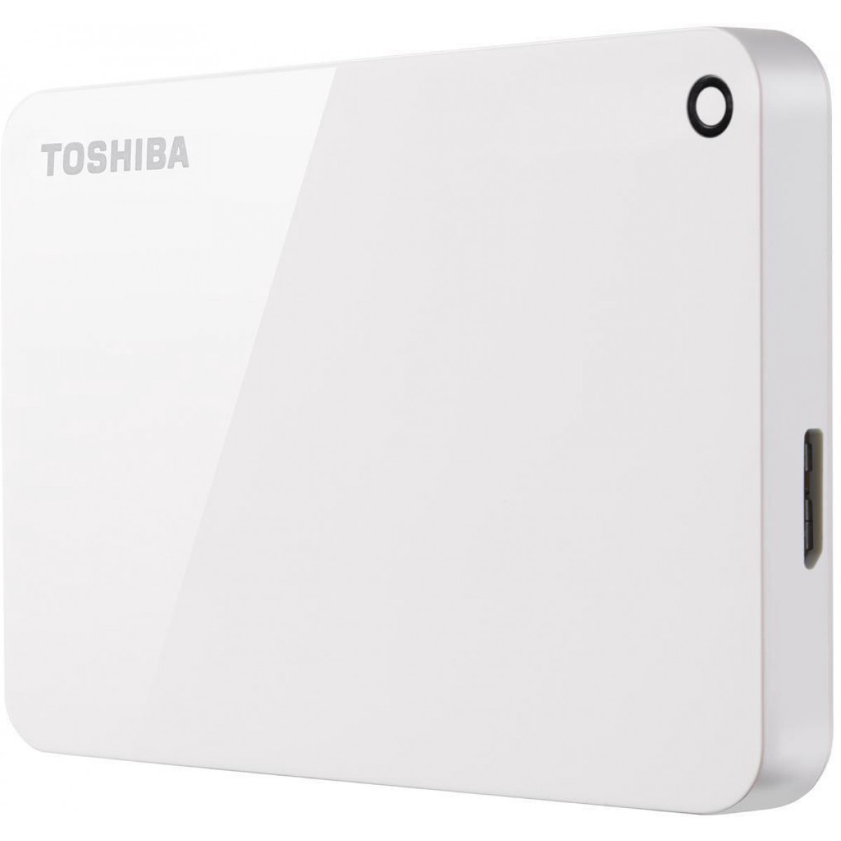 HD Externo Portátil Toshiba Canvio Advance 2TB USB 3.0 Branco, HDTC920XW3AA