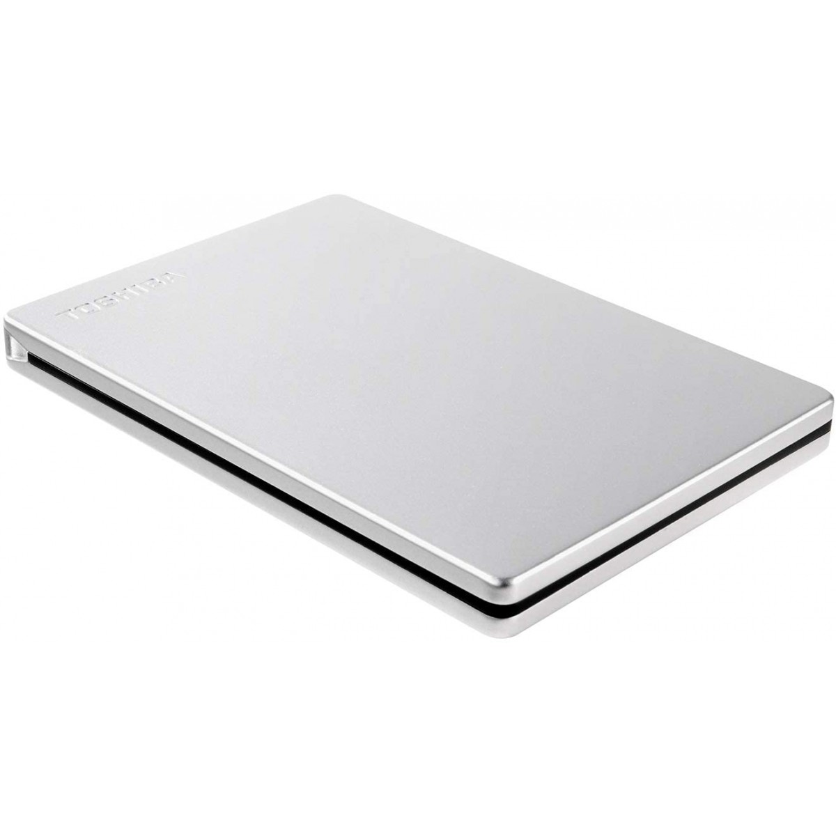 HD Externo Portátil Toshiba Canvio Slim 1TB USB 3.0, Silver, HDTD310XS3DA