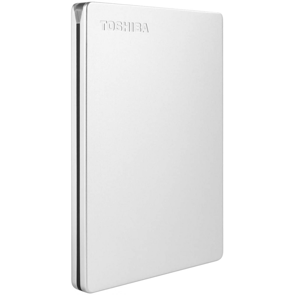 HD Externo Portátil Toshiba Canvio Slim 1TB USB 3.0, Silver, HDTD310XS3DA