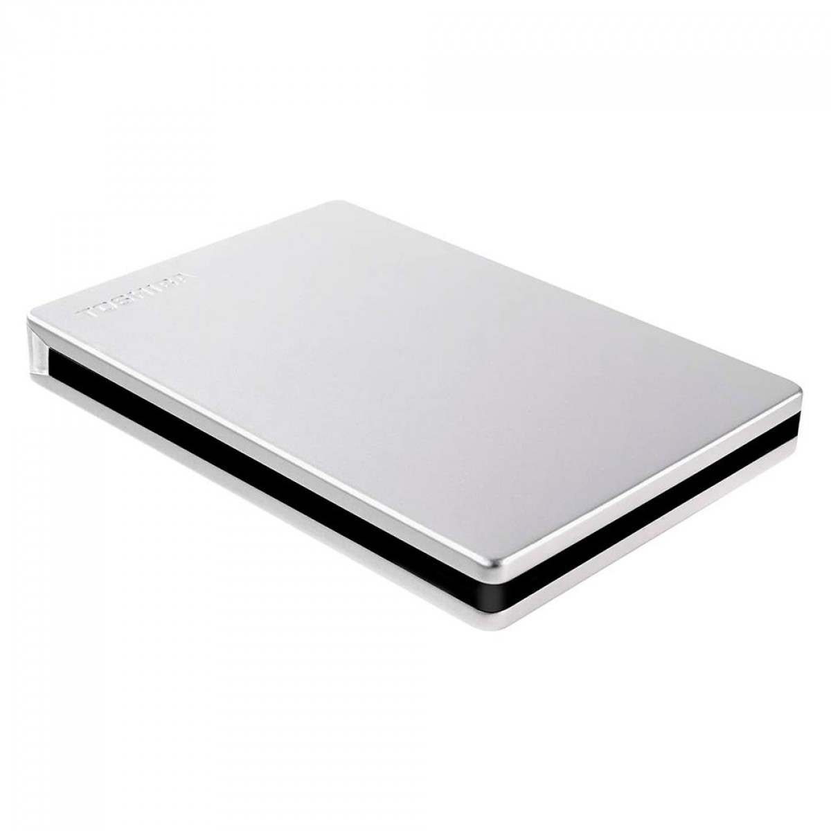 HD Externo Toshiba Canvio Slim 2TB, USB 3.0, Silver, Até 5Gb/s, HDTD320XS3EA