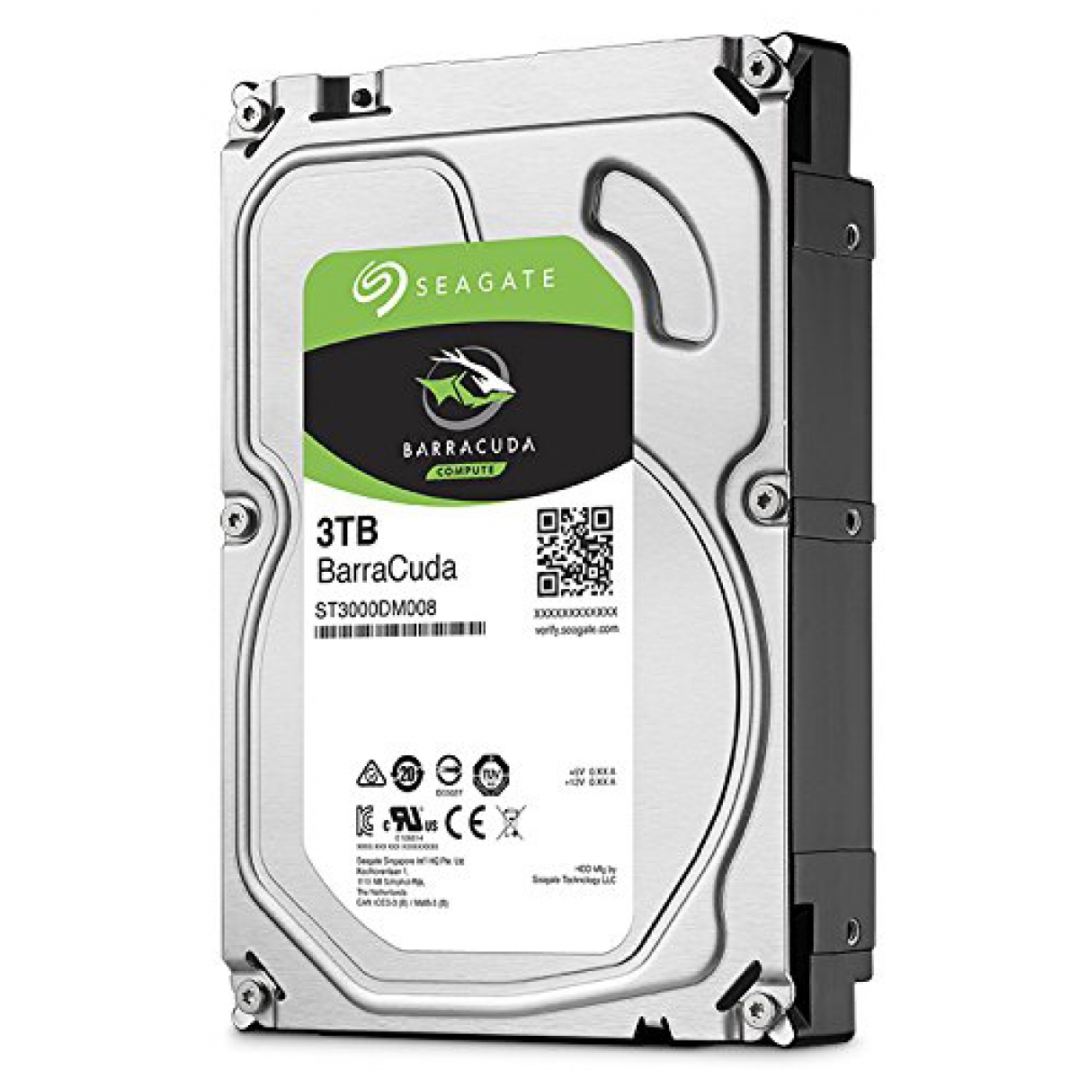 HD Seagate BarraCuda 3TB, Sata III, 7200RPM, 64MB, ST3000DM008