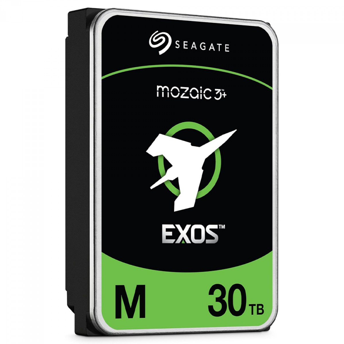 HD Seagate Exos M, 30TB, 7200RPM, Cachê 512MB, 3.5, Servidor, Aplicação em IA, ST30000NM004K