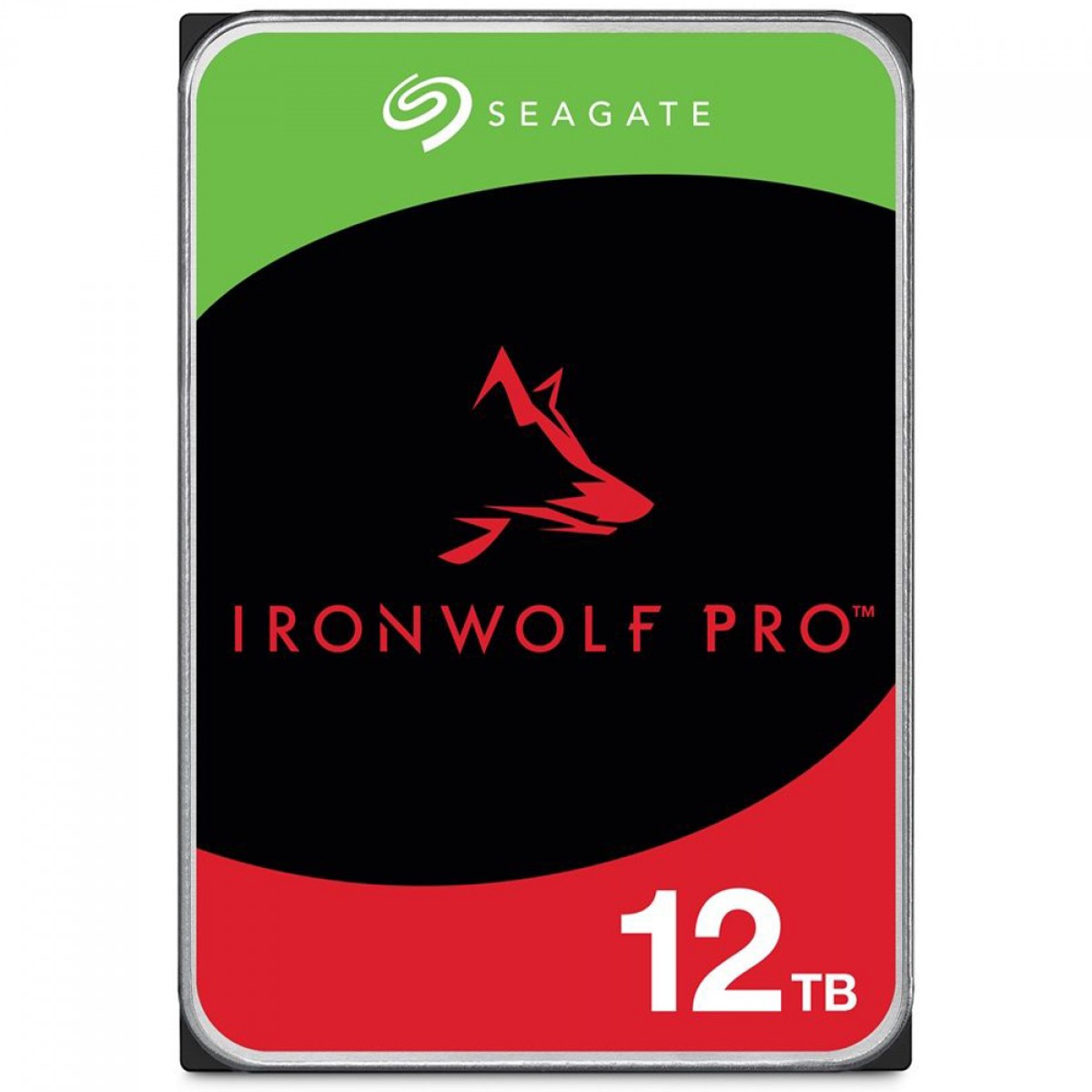 HD Seagate IronWolf Pro, 12TB, Sata III, 7200RPM, 256MB, 3.5, Aplicação em IA, ST12000NT001