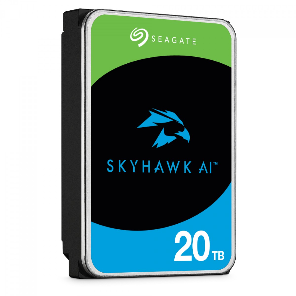 HD Seagate Skyhawk AI Surveillance, 20TB, Sata 6, 7200RPM, 512MB, Aplicação em IA, ST20000VE003